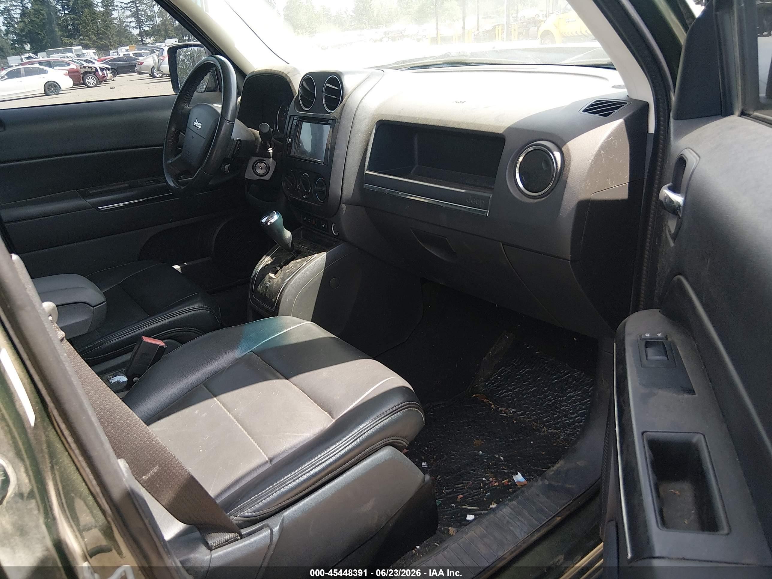 2009 Jeep Patriot Limited Green vin: 1J8FF48B79D218330