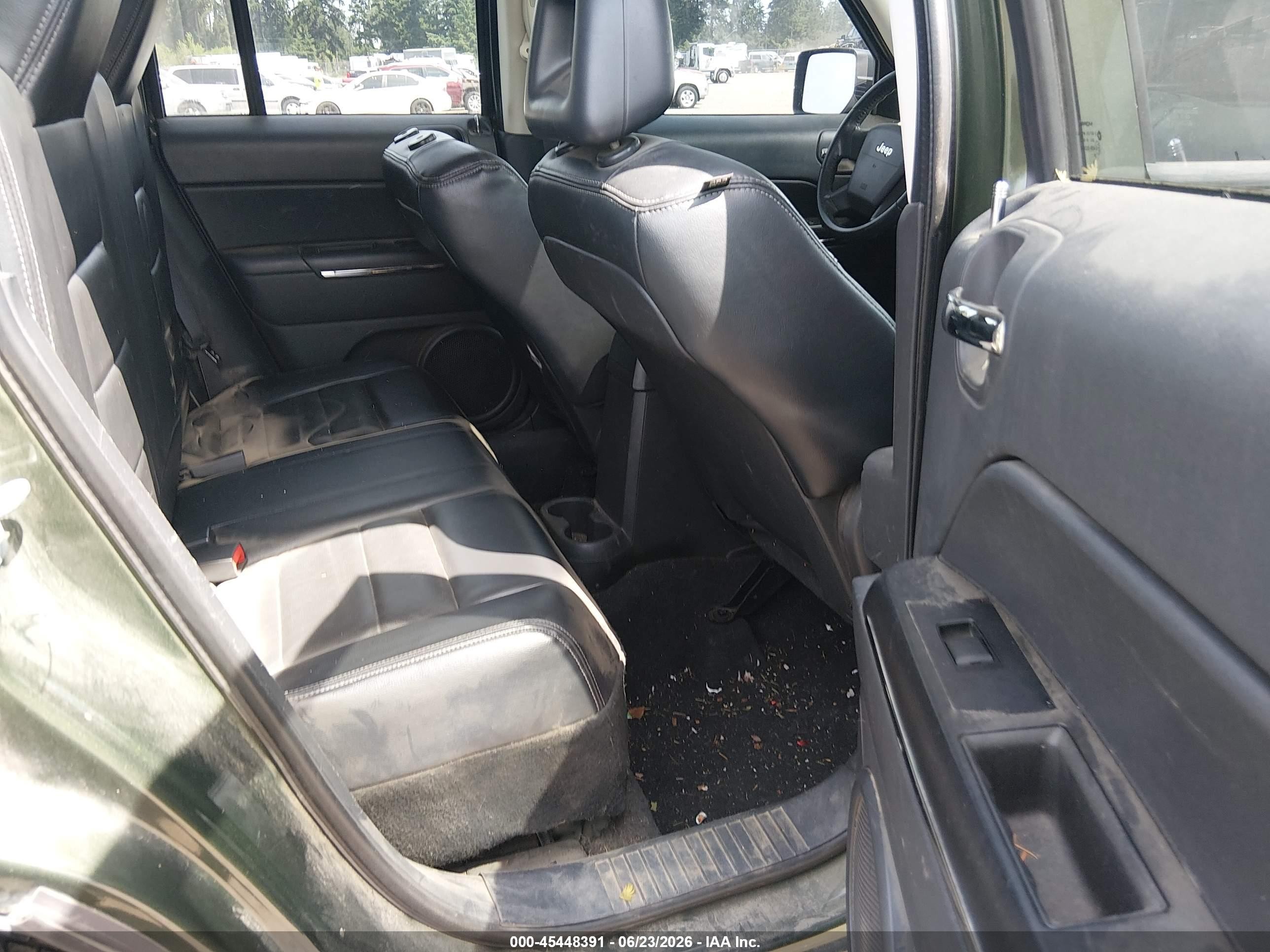 2009 Jeep Patriot Limited Green vin: 1J8FF48B79D218330