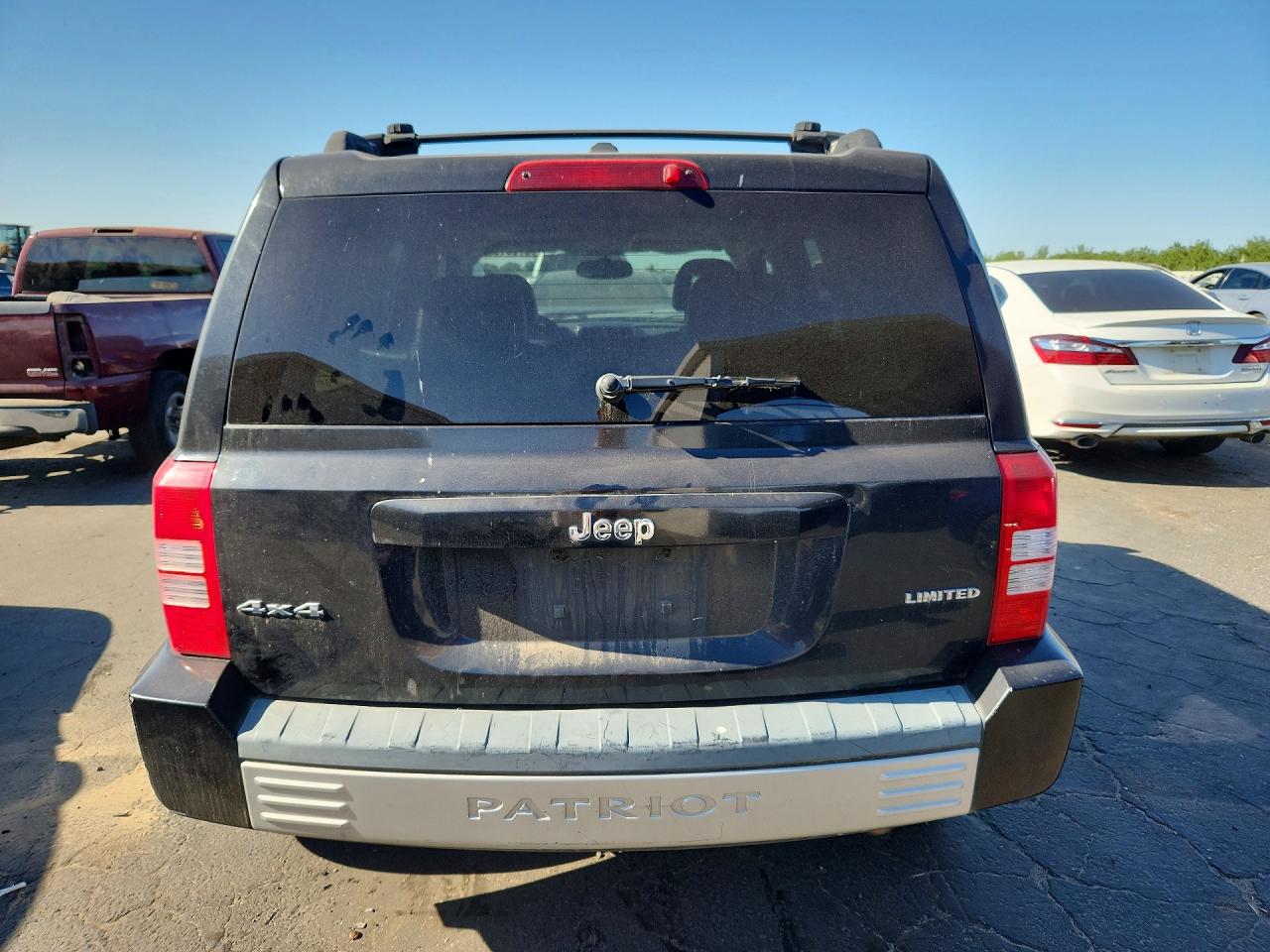2008 Jeep Patriot Limited Black vin: 1J8FF48W18D681596