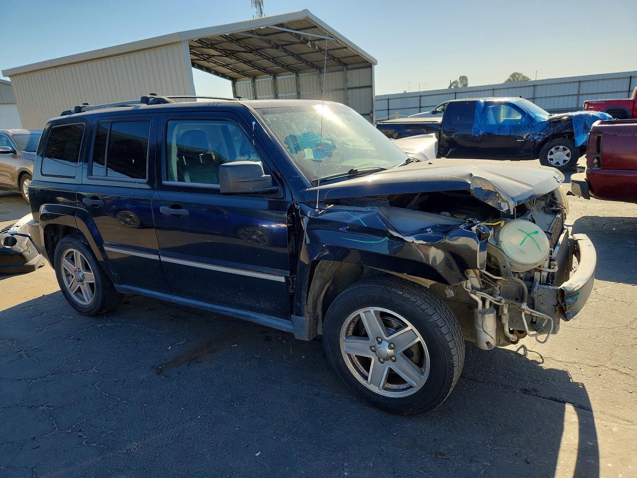 2008 Jeep Patriot Limited Black vin: 1J8FF48W18D681596