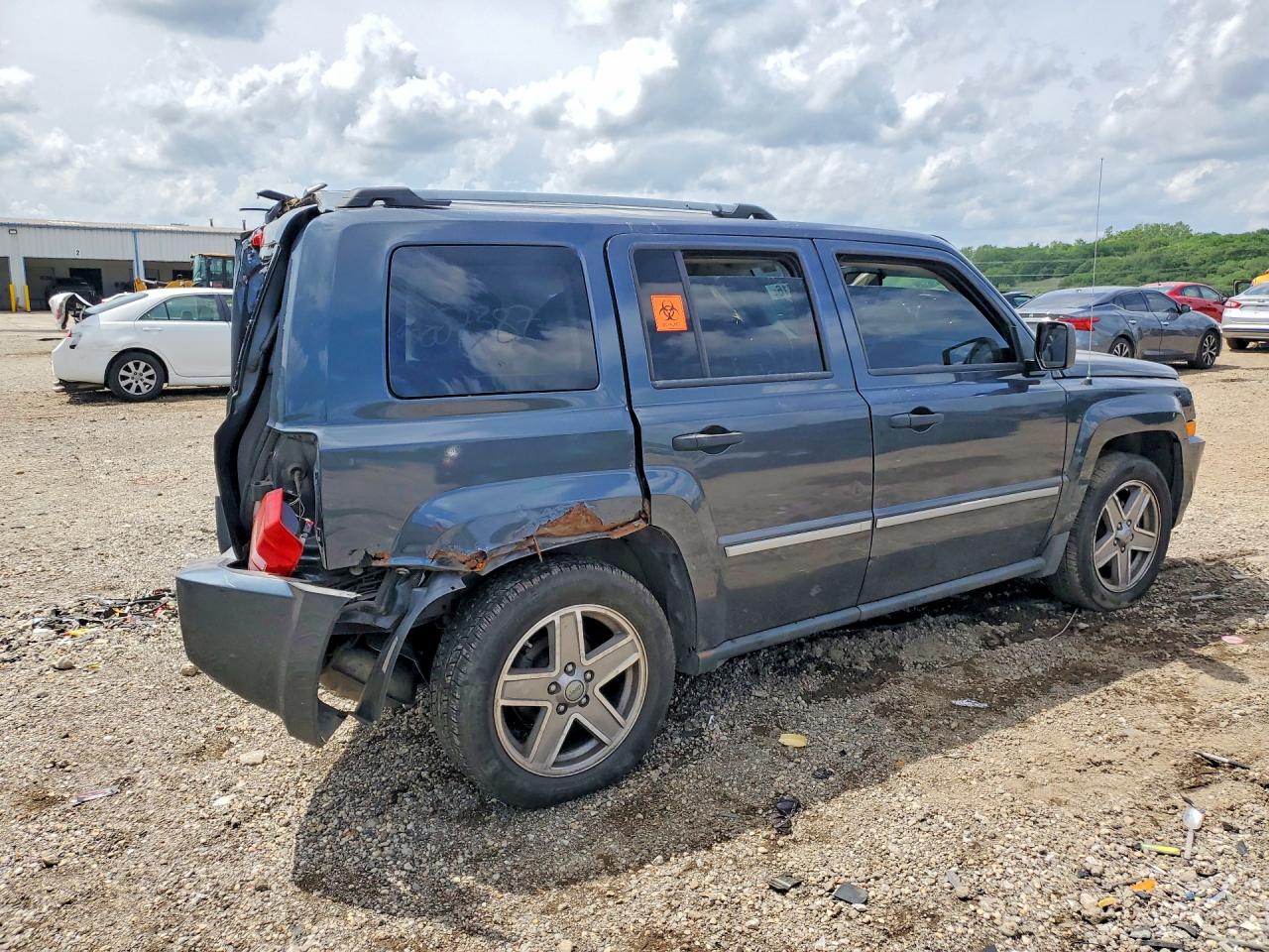 2008 Jeep Patriot Limited Blue vin: 1J8FF48W38D682314