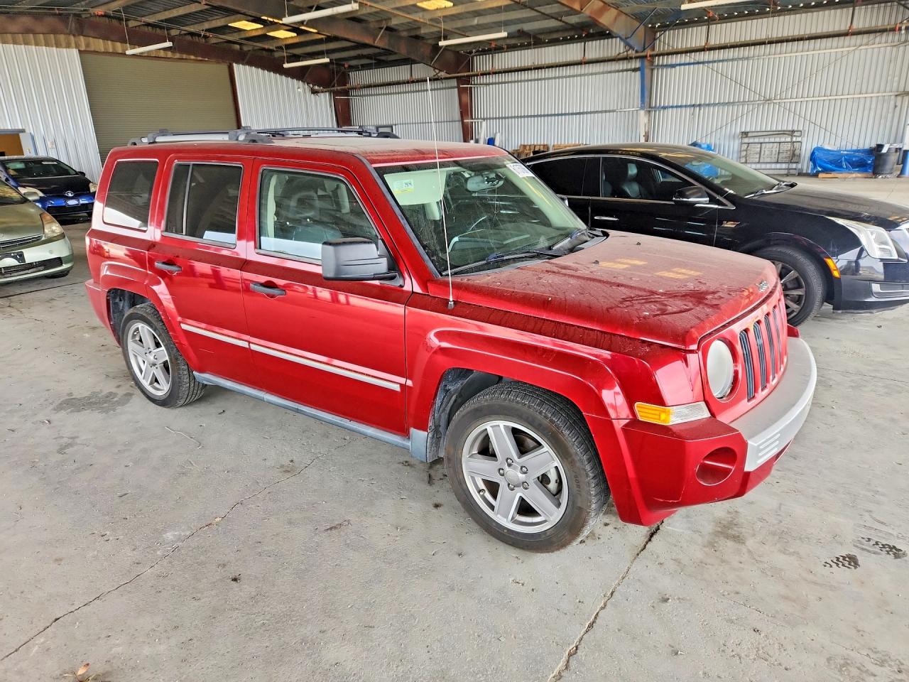 2008 Jeep Patriot Limited Red vin: 1J8FF48W48D541302