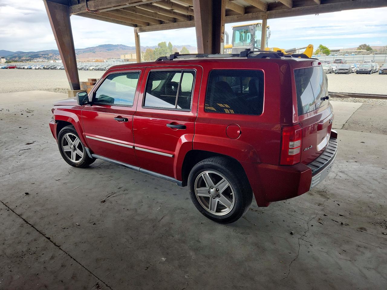 2008 Jeep Patriot Limited Red vin: 1J8FF48W48D541302