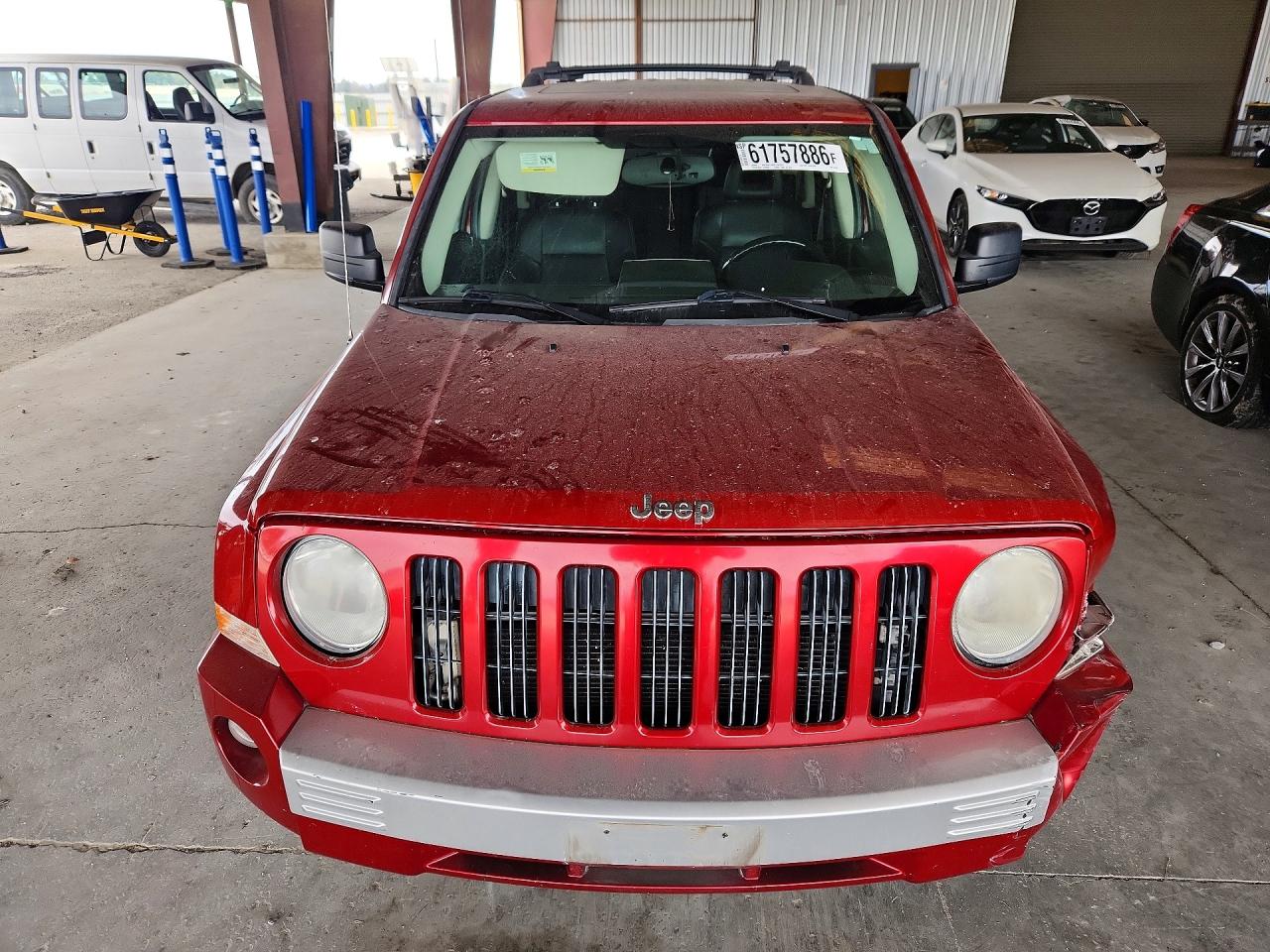 2008 Jeep Patriot Limited Red vin: 1J8FF48W48D541302