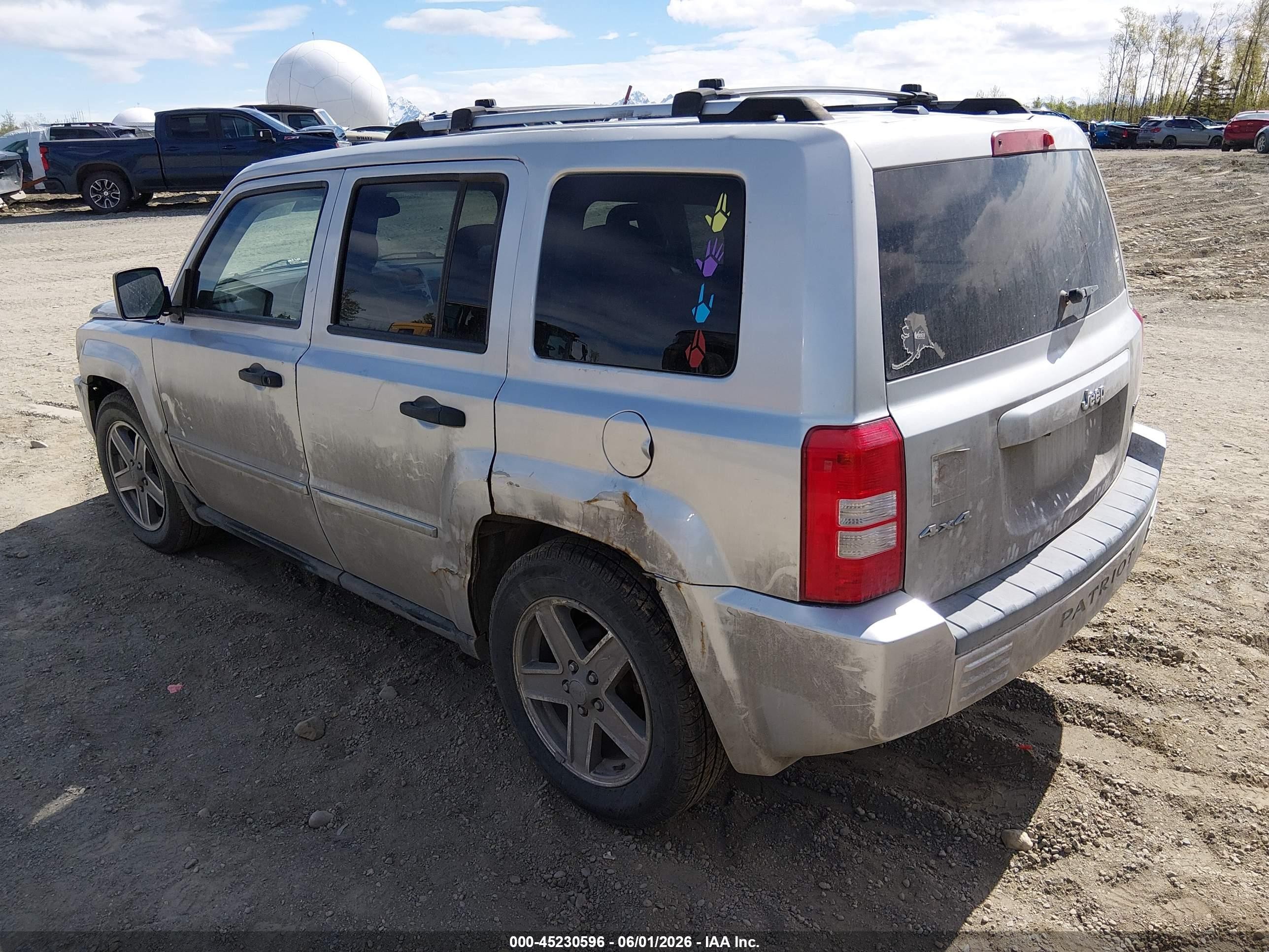 2008 Jeep Patriot Limited Silver vin: 1J8FF48W48D677736