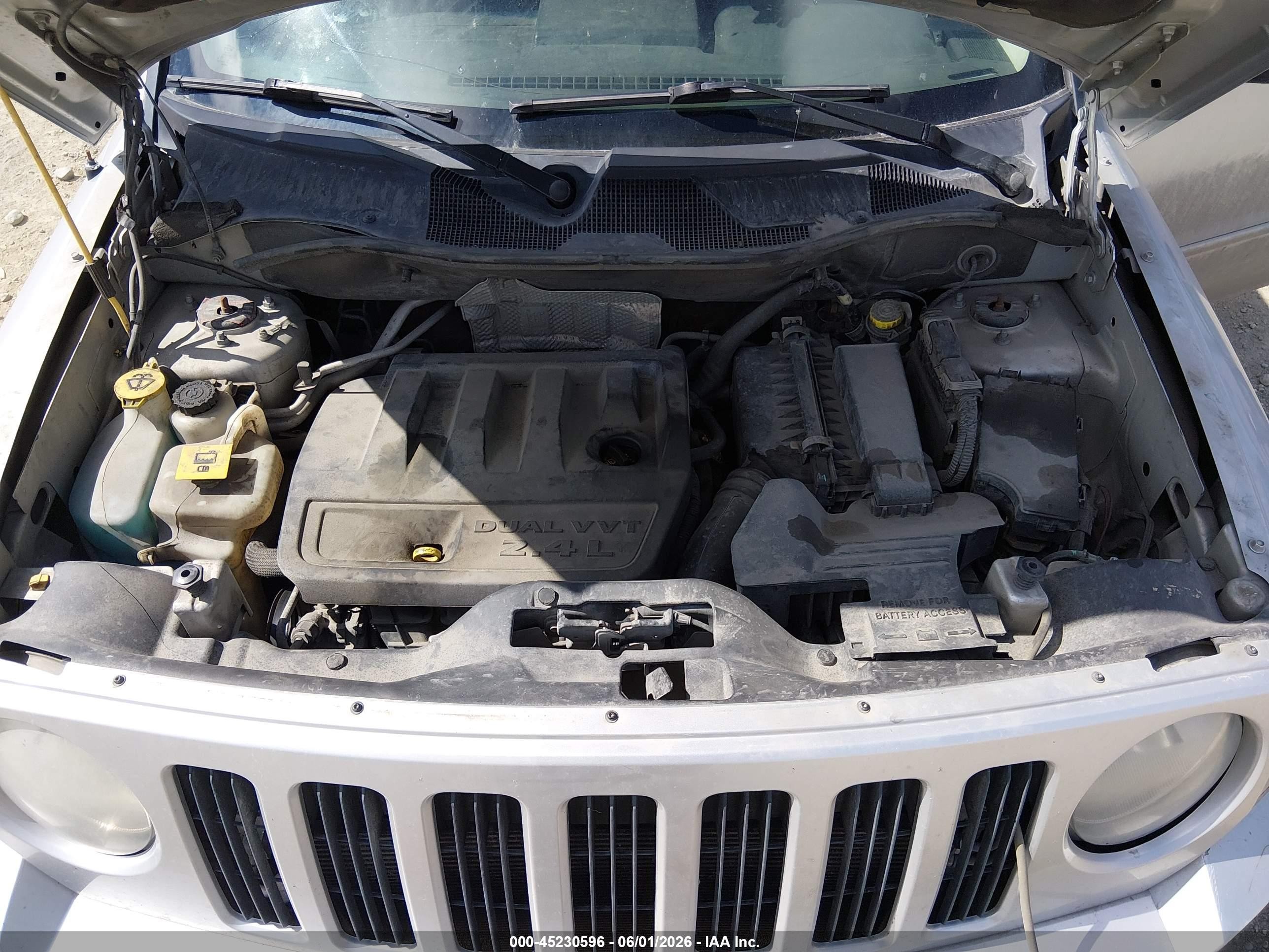 2008 Jeep Patriot Limited Silver vin: 1J8FF48W48D677736