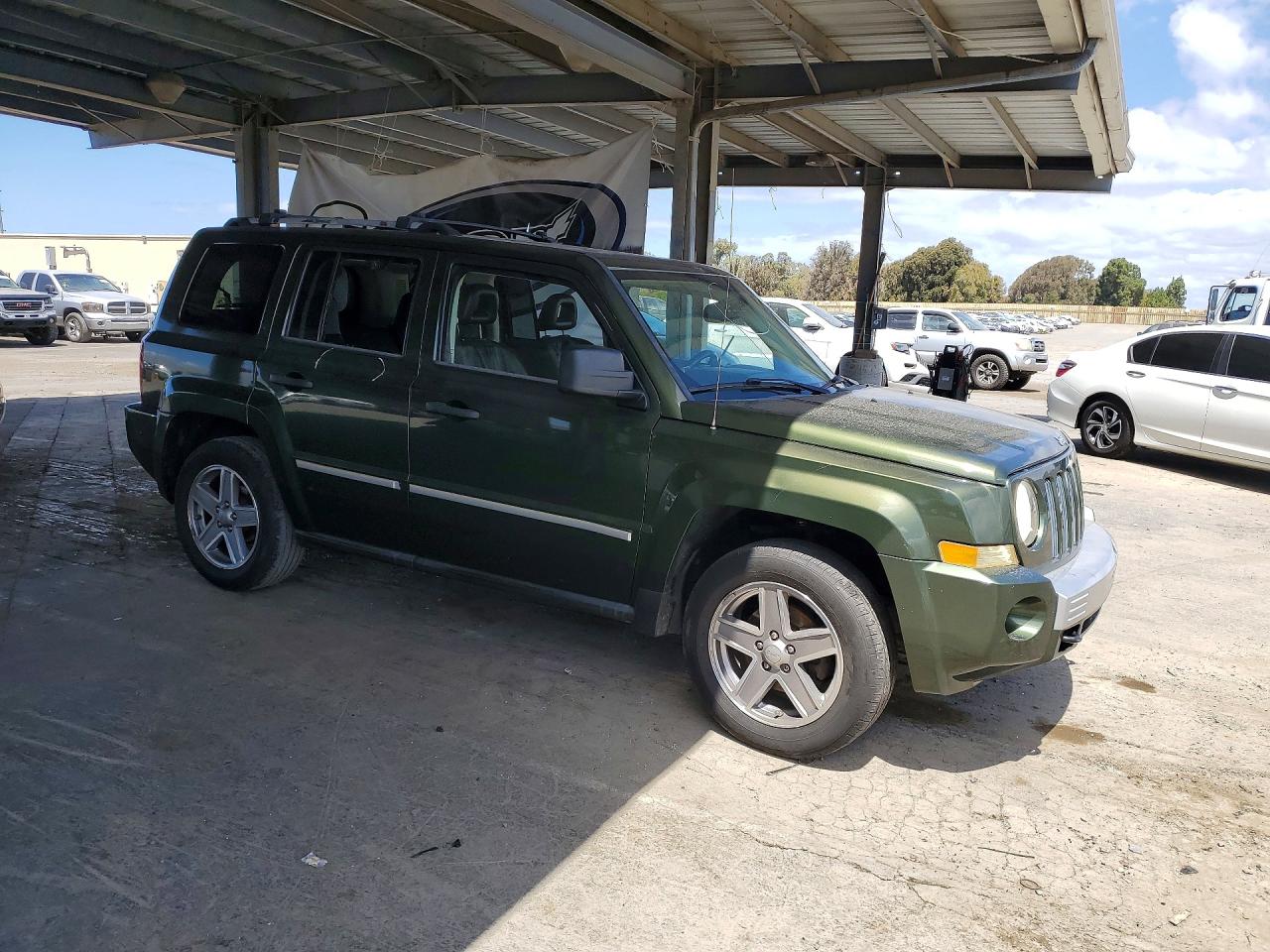 2008 Jeep Patriot Limited Green vin: 1J8FF48W58D528526