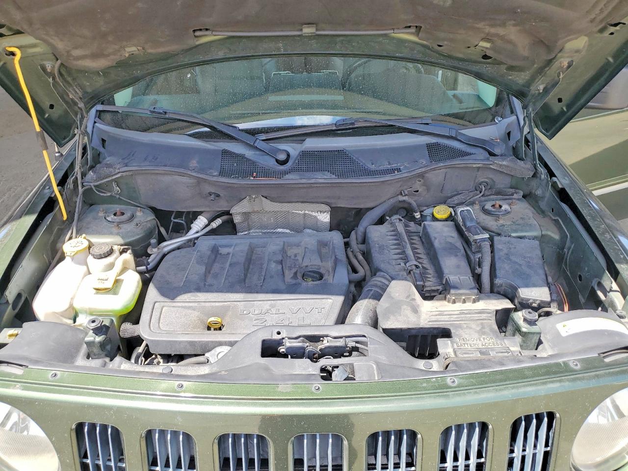 2008 Jeep Patriot Limited Green vin: 1J8FF48W58D528526
