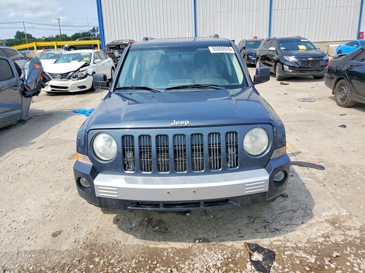 2008 Jeep Patriot Limited Серый vin: 1J8FF48W58D608246