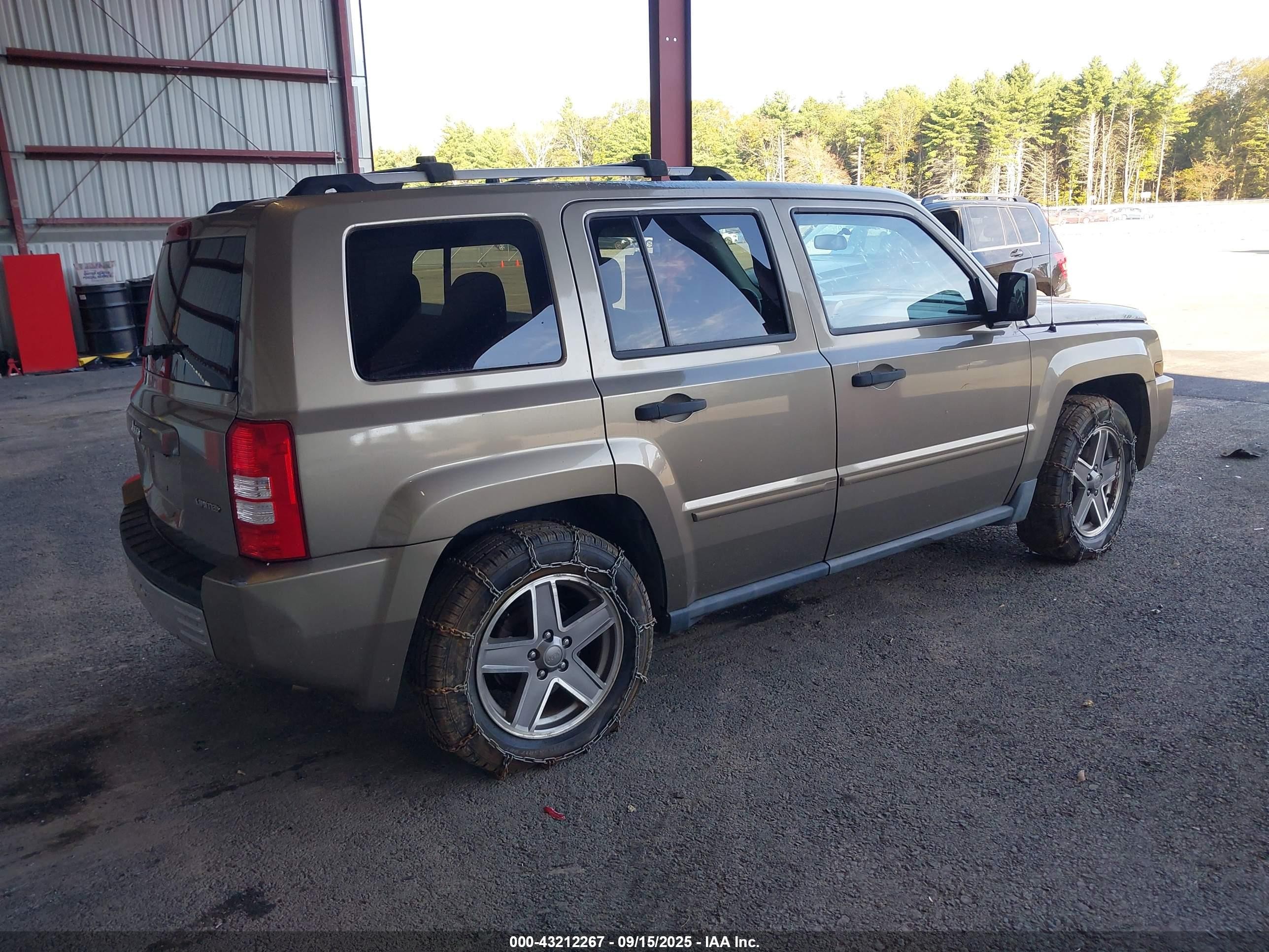 2007 Jeep Patriot Limited Gray vin: 1J8FF48W67D286196