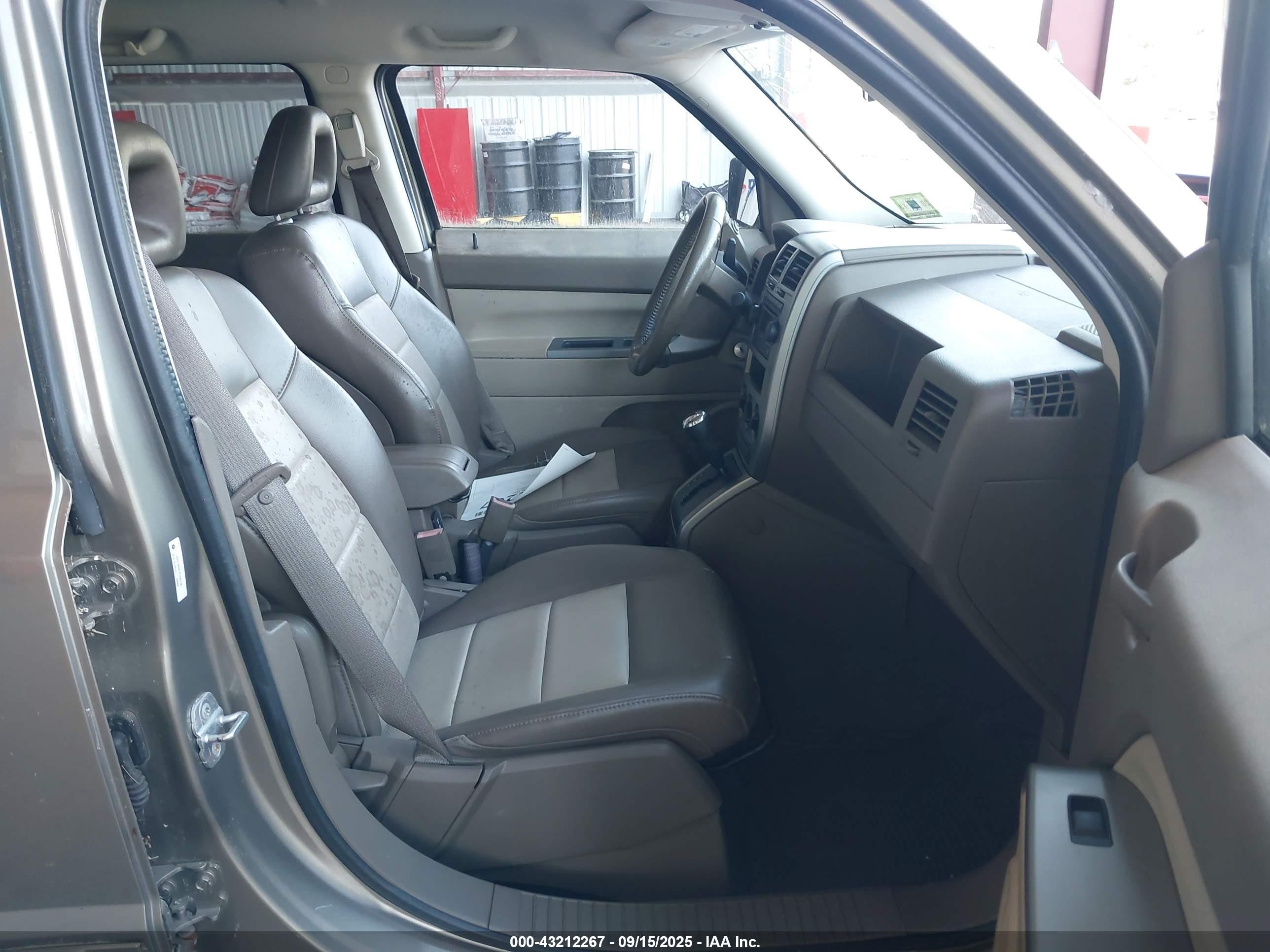2007 Jeep Patriot Limited Gray vin: 1J8FF48W67D286196