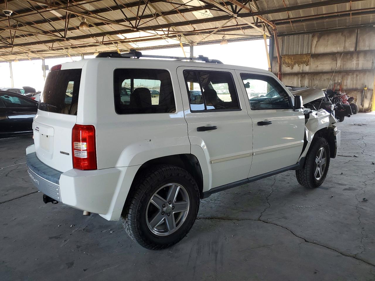2007 Jeep Patriot Limit Белый vin: 1J8FF48W67D424724