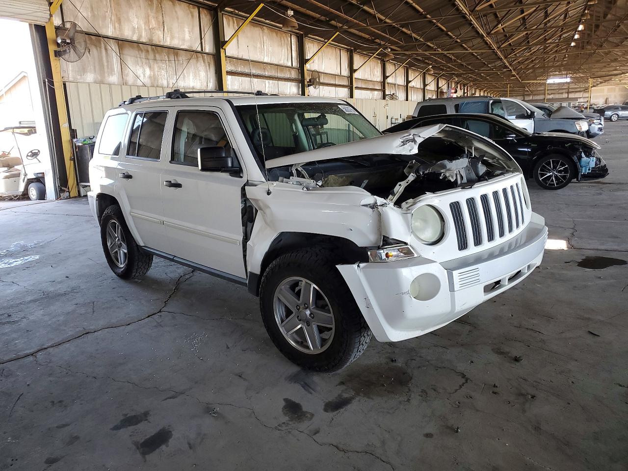 2007 Jeep Patriot Limit Белый vin: 1J8FF48W67D424724