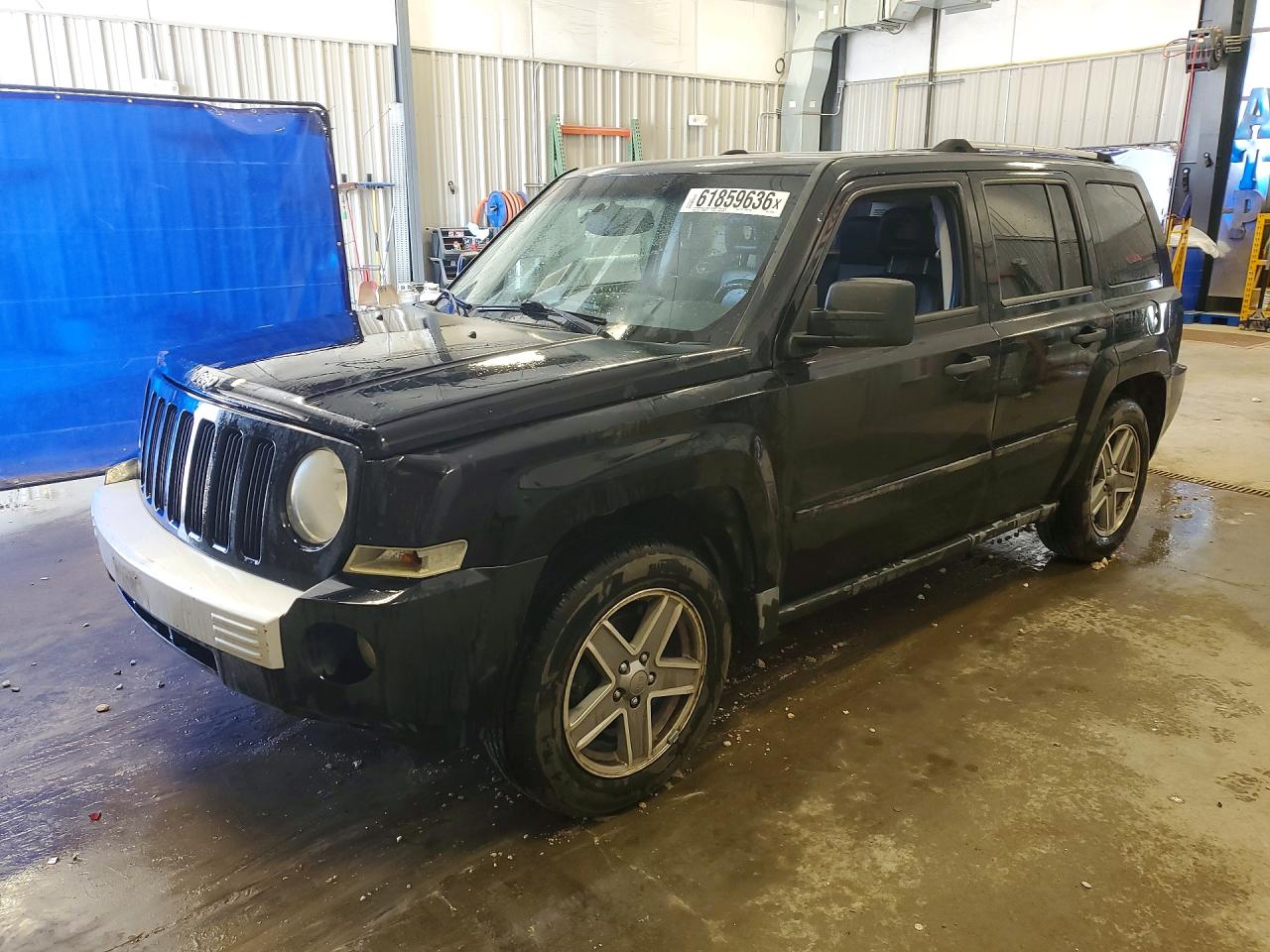 2007 Jeep Patriot Limited Черный vin: 1J8FF48W77D279290