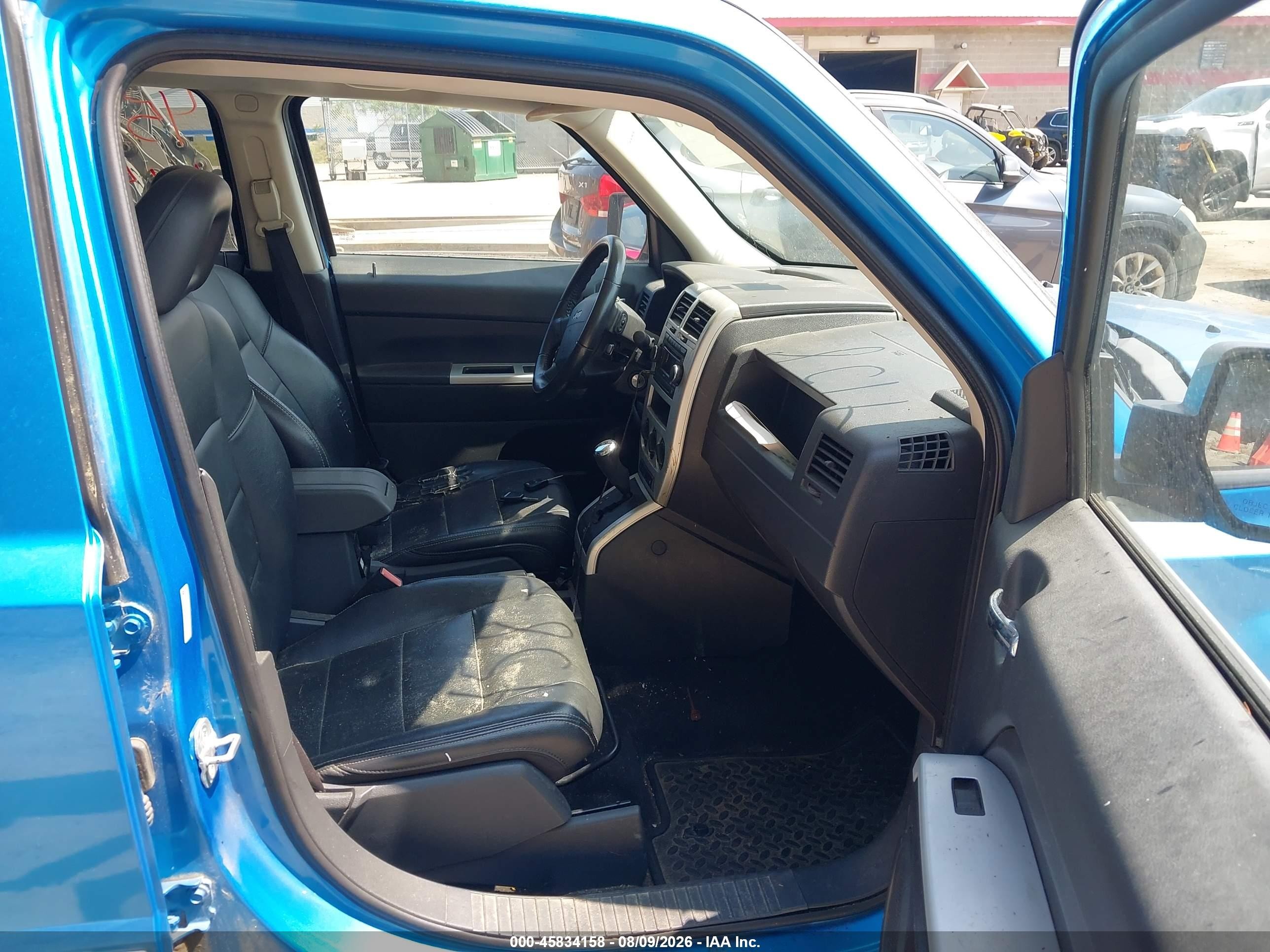 2008 Jeep Patriot Limited Blue vin: 1J8FF48W88D540072