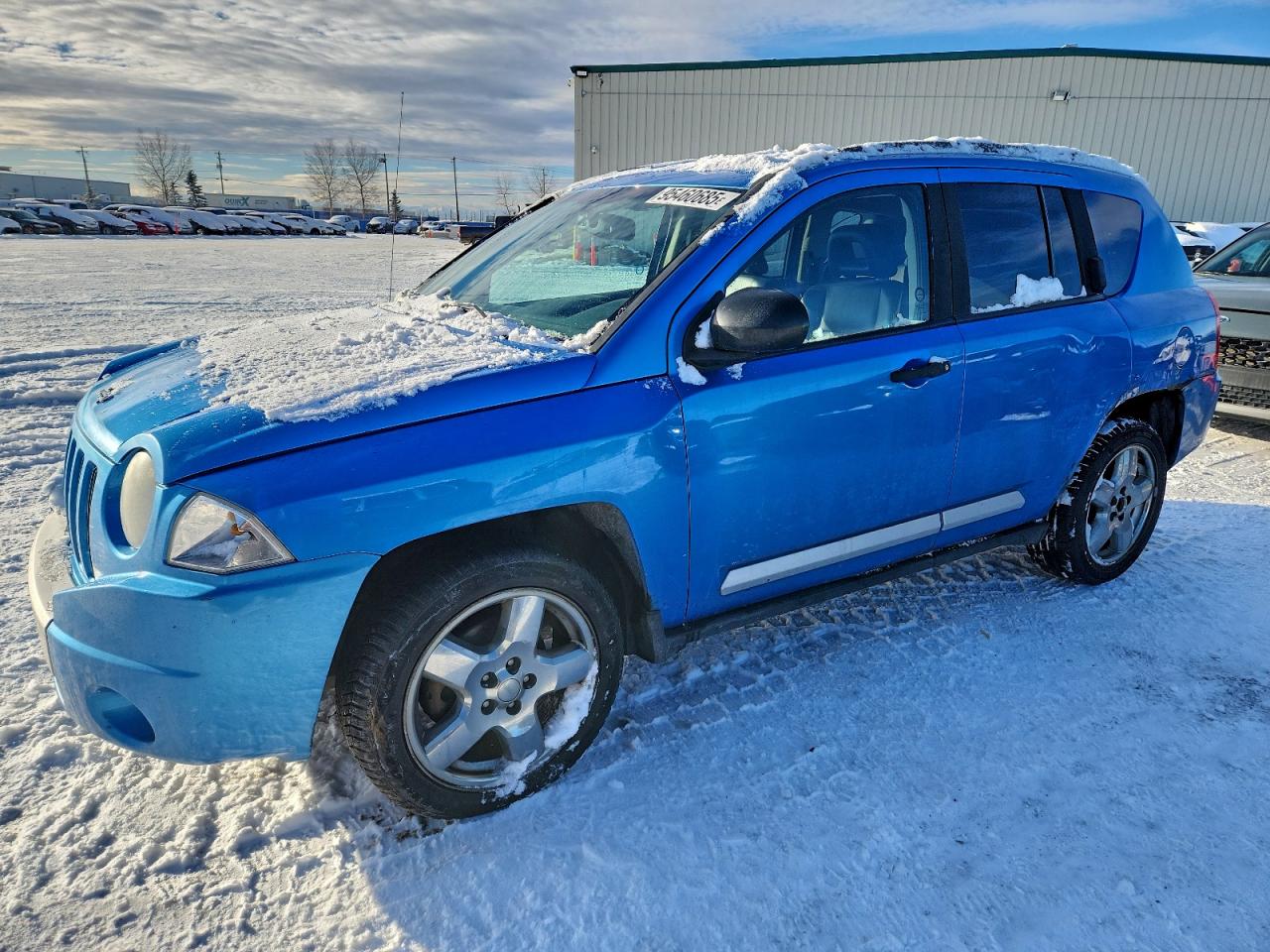 2009 Jeep Compass Limited Blue vin: 1J8FF57B79D173381