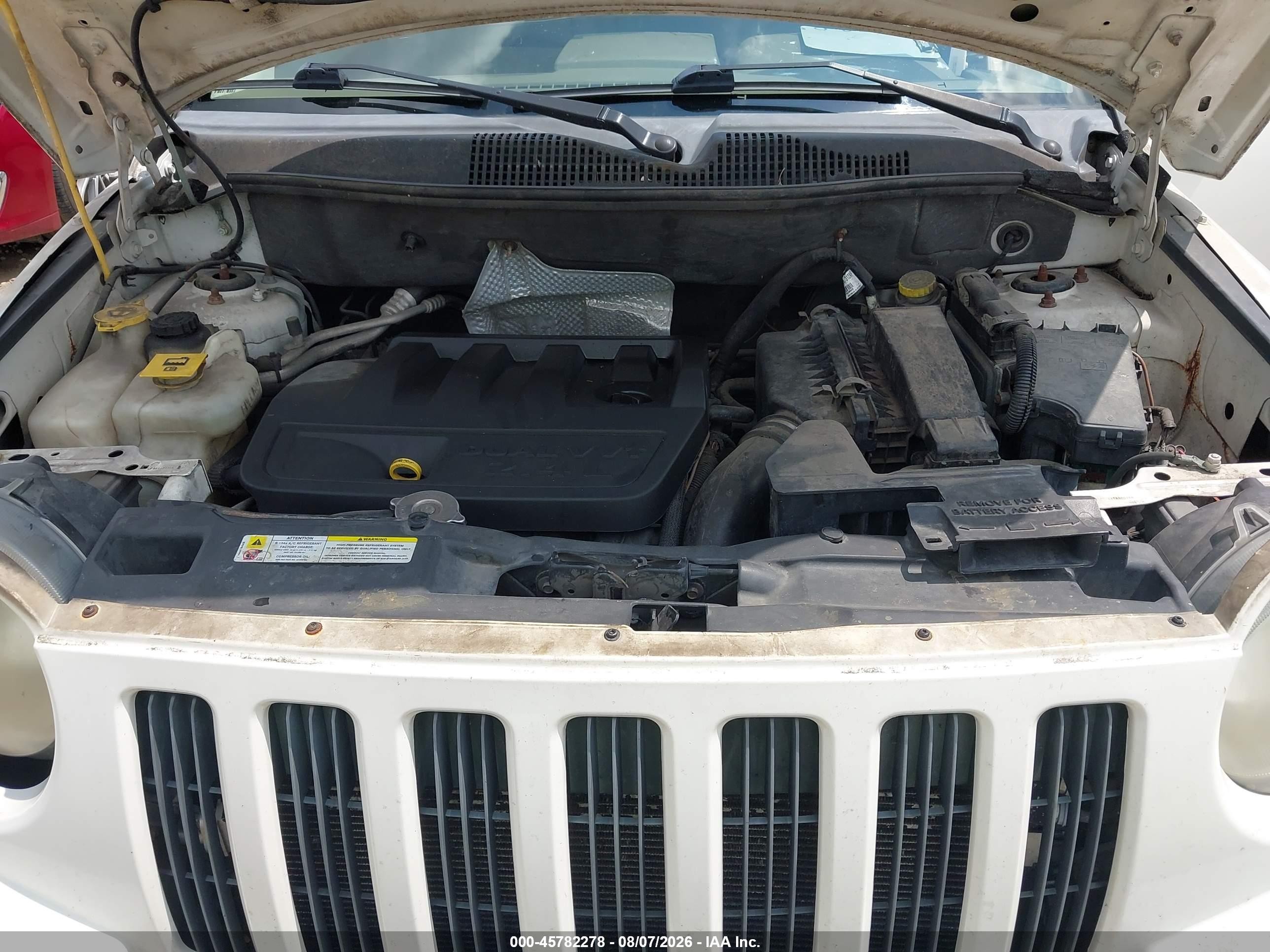 2007 Jeep Compass Limited Белый vin: 1J8FF57W17D180472