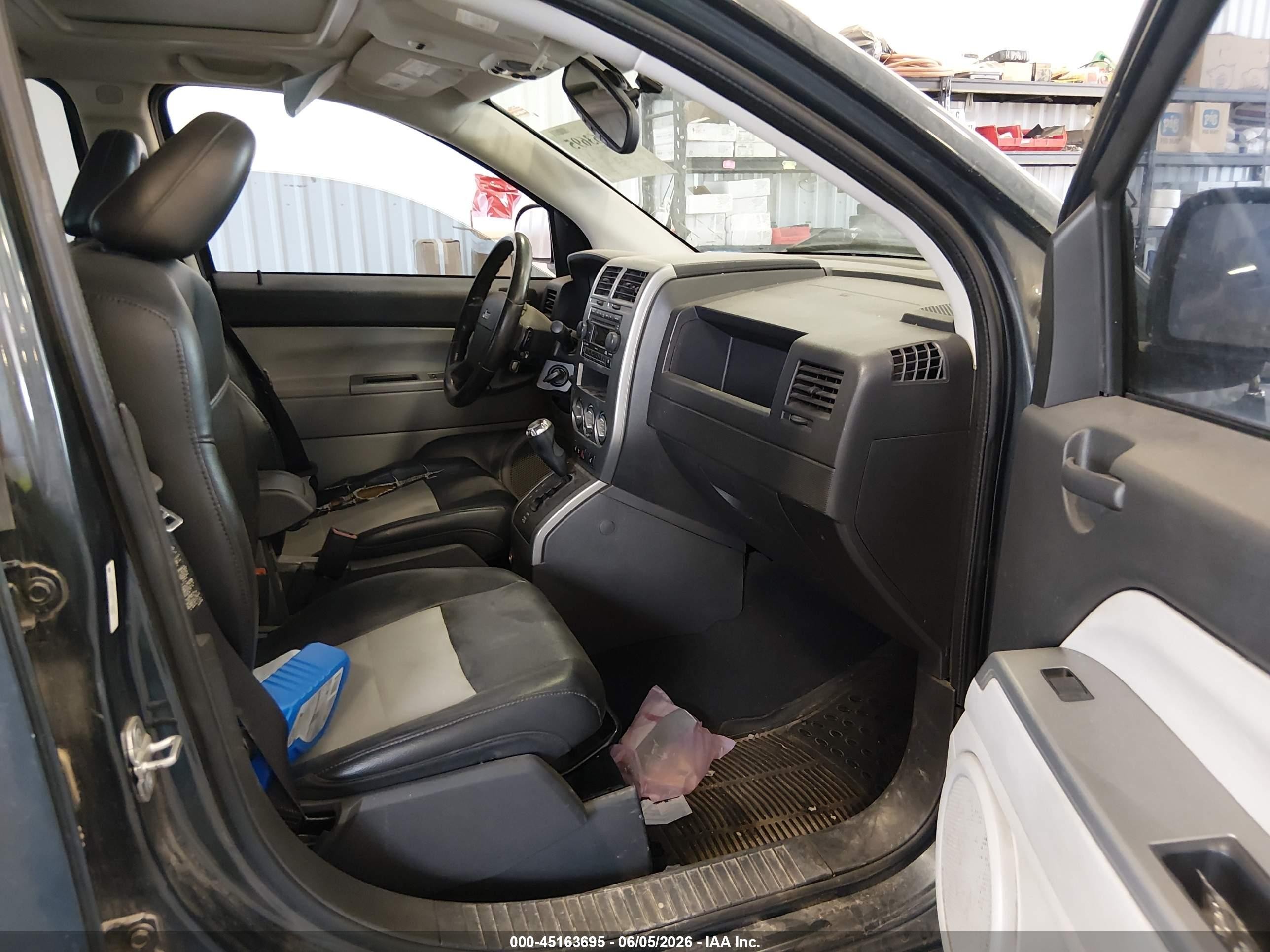 2007 Jeep Compass Limited Синий vin: 1J8FF57W27D144547