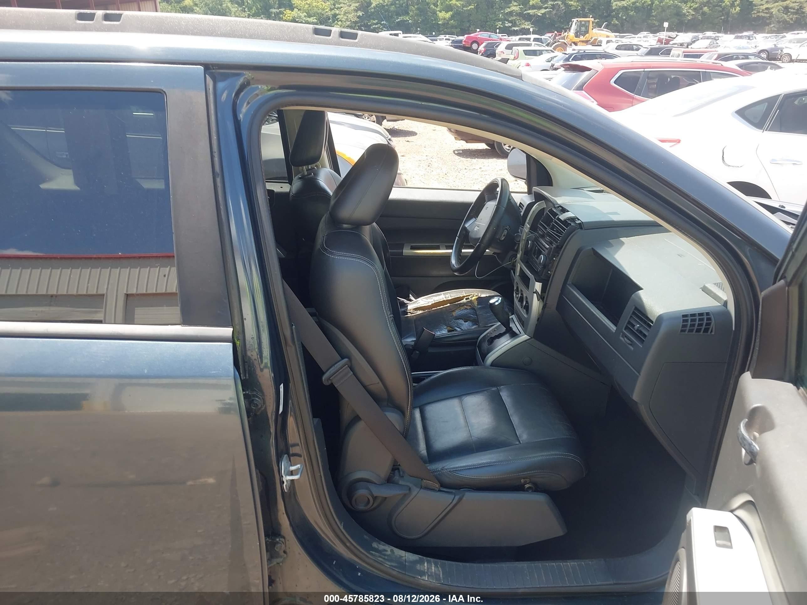 2008 Jeep Compass Limited Синий vin: 1J8FF57W68D693685