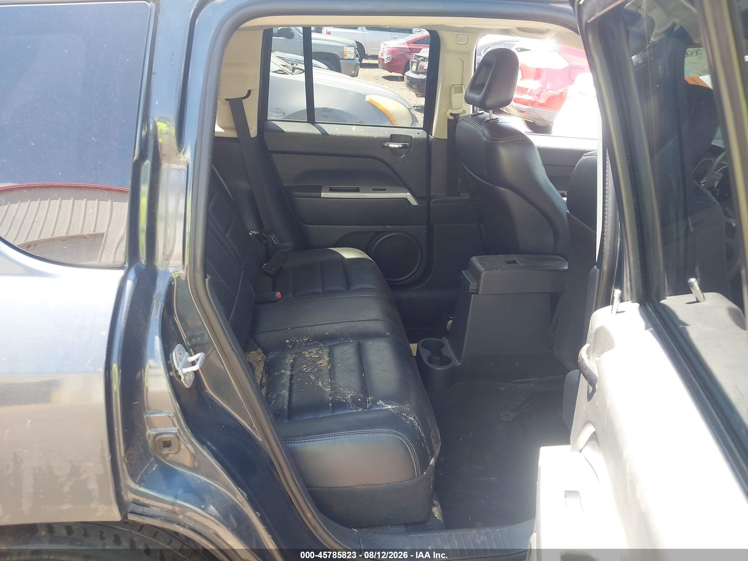 2008 Jeep Compass Limited Синий vin: 1J8FF57W68D693685