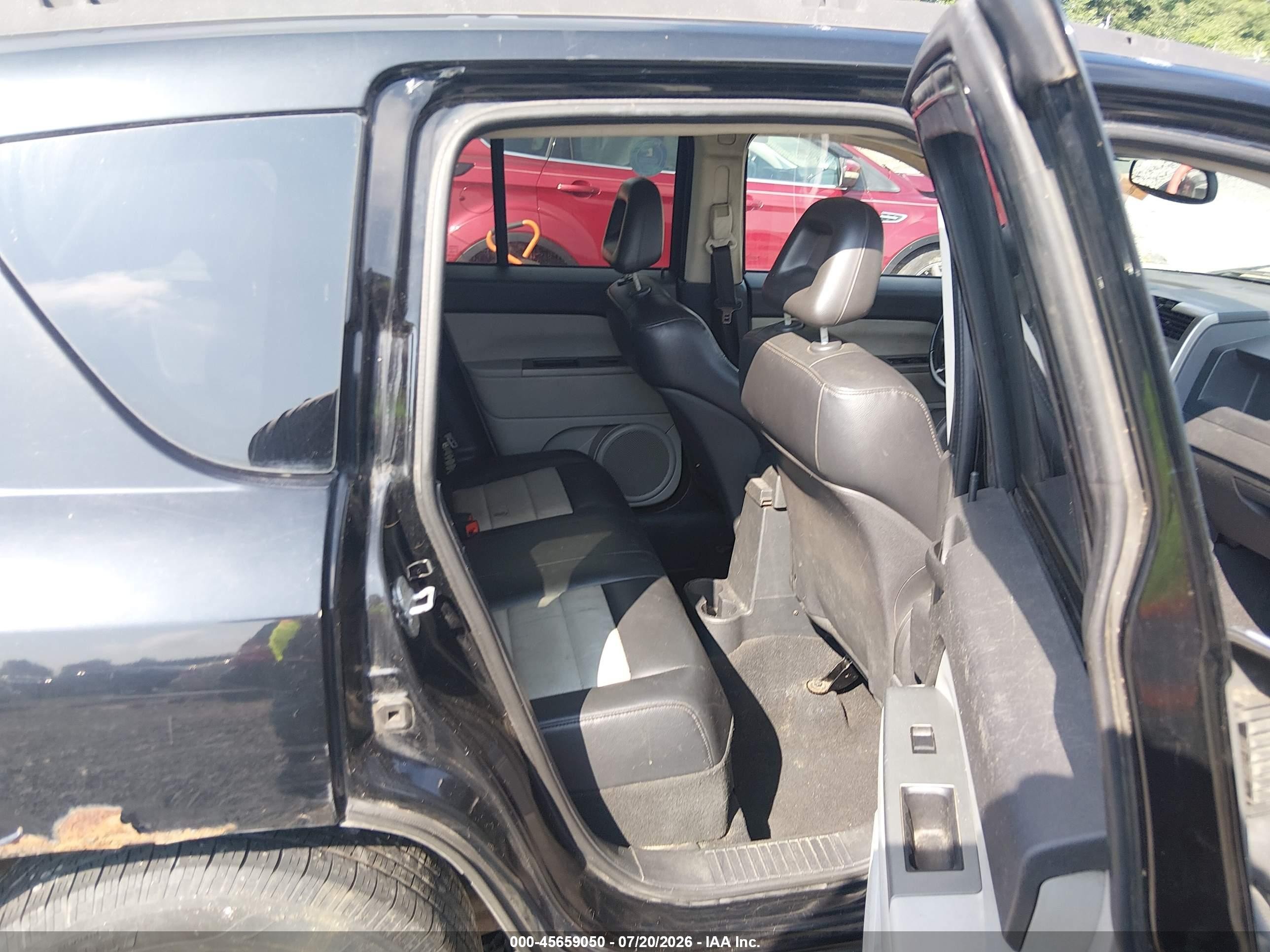 2007 Jeep Compass Limited Black vin: 1J8FF57WX7D155960