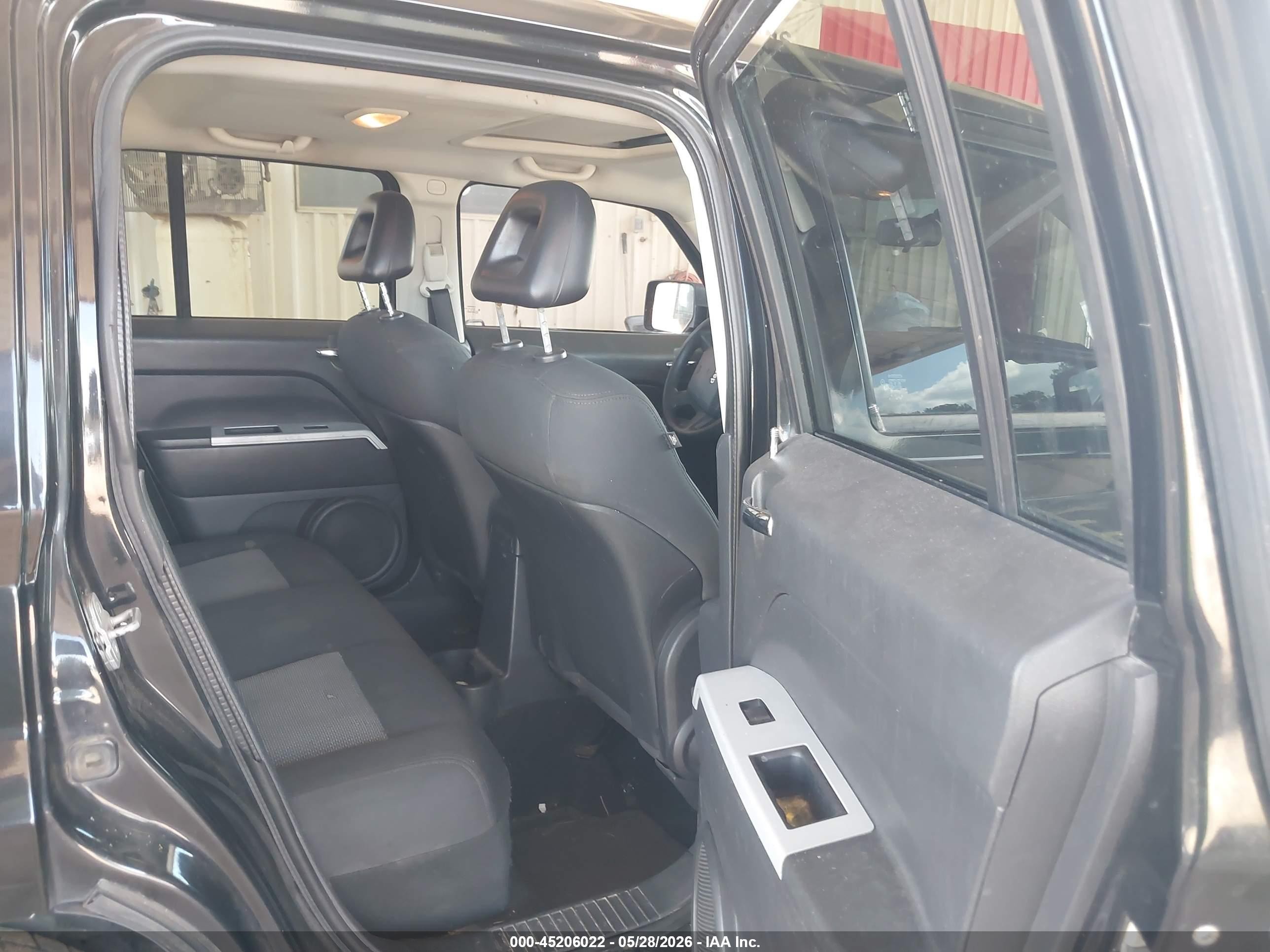 2008 Jeep Patriot Sport Black vin: 1J8FT28018D637140