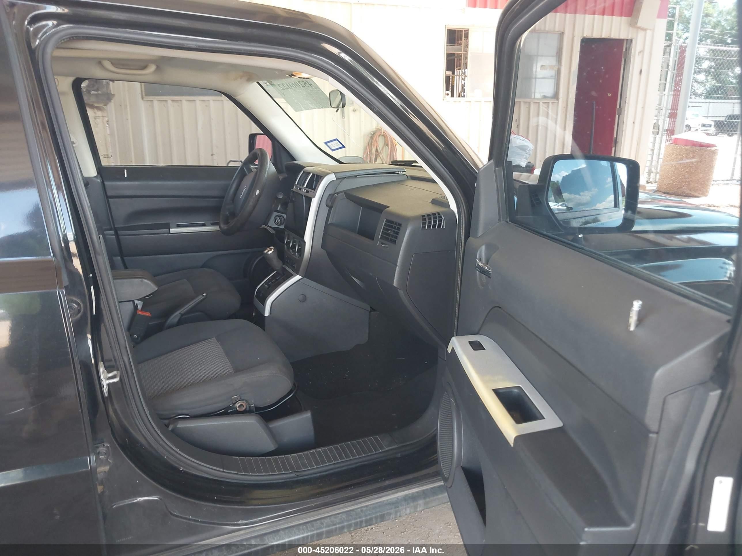 2008 Jeep Patriot Sport Black vin: 1J8FT28018D637140