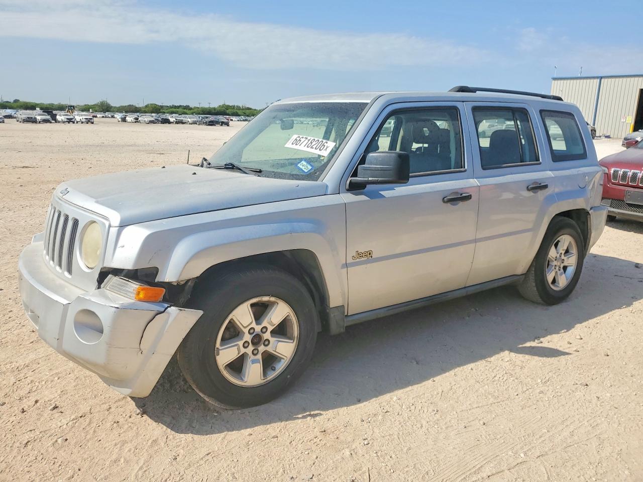 2008 Jeep Patriot Sport Gray vin: 1J8FT28058D744465