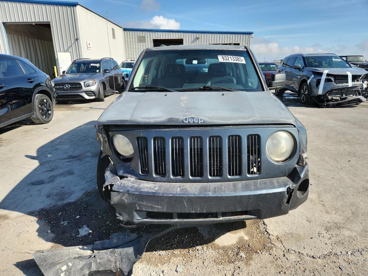 2008 Jeep Patriot Sport Gray vin: 1J8FT28078D731619