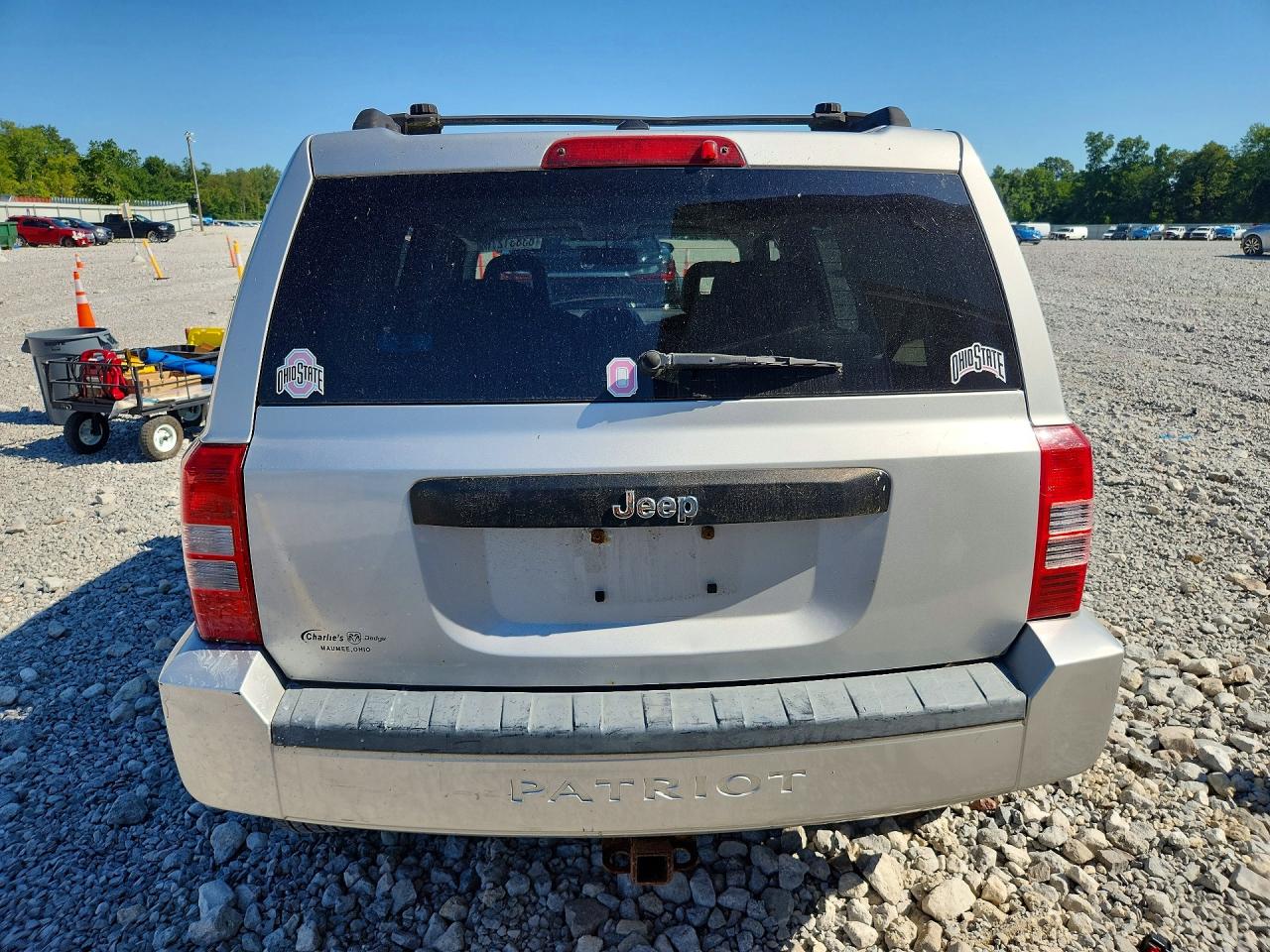 2009 Jeep Patriot Sport Серебряный vin: 1J8FT28B79D154173