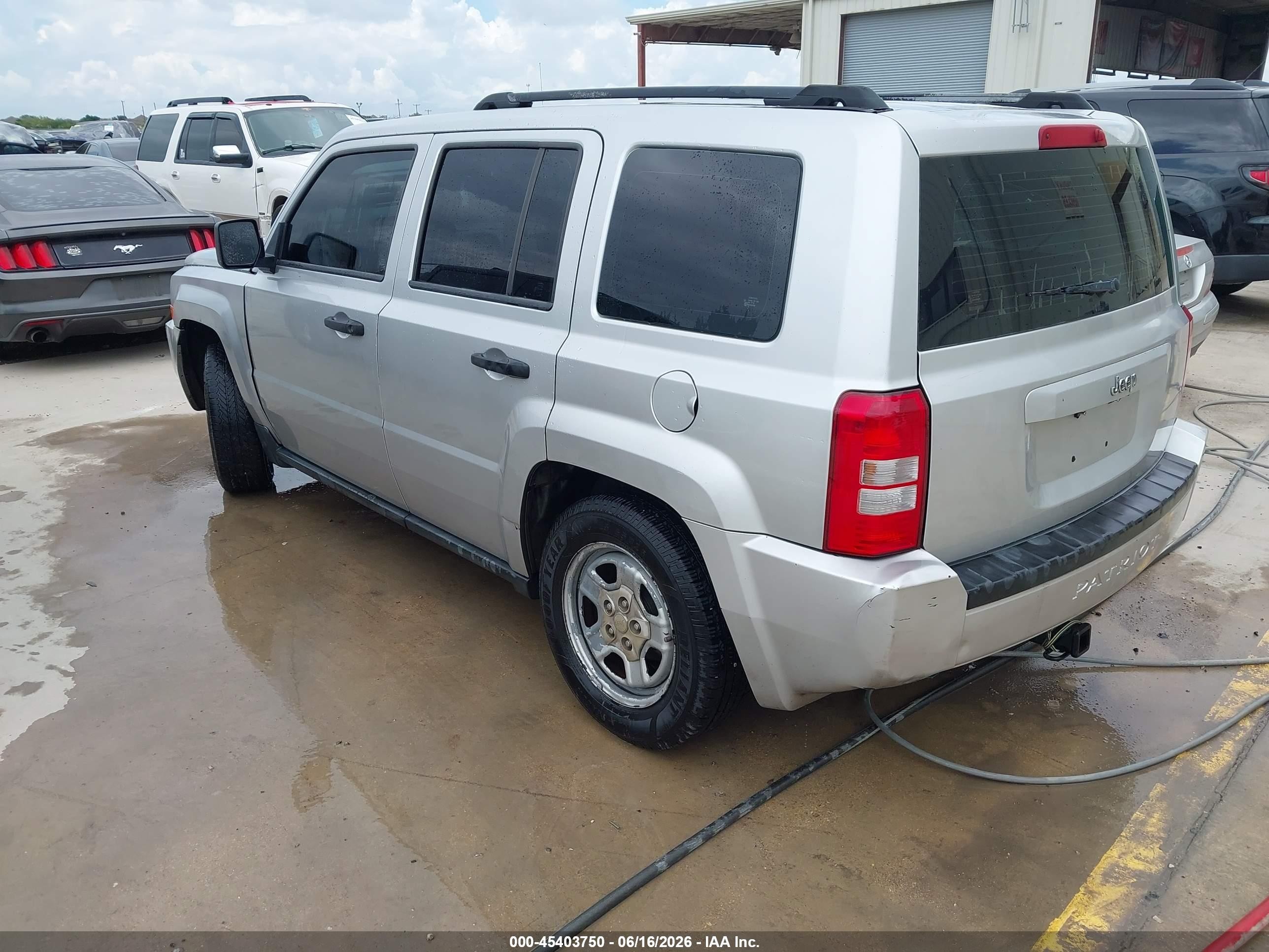 2007 Jeep Patriot Sport Silver vin: 1J8FT28W17D326293
