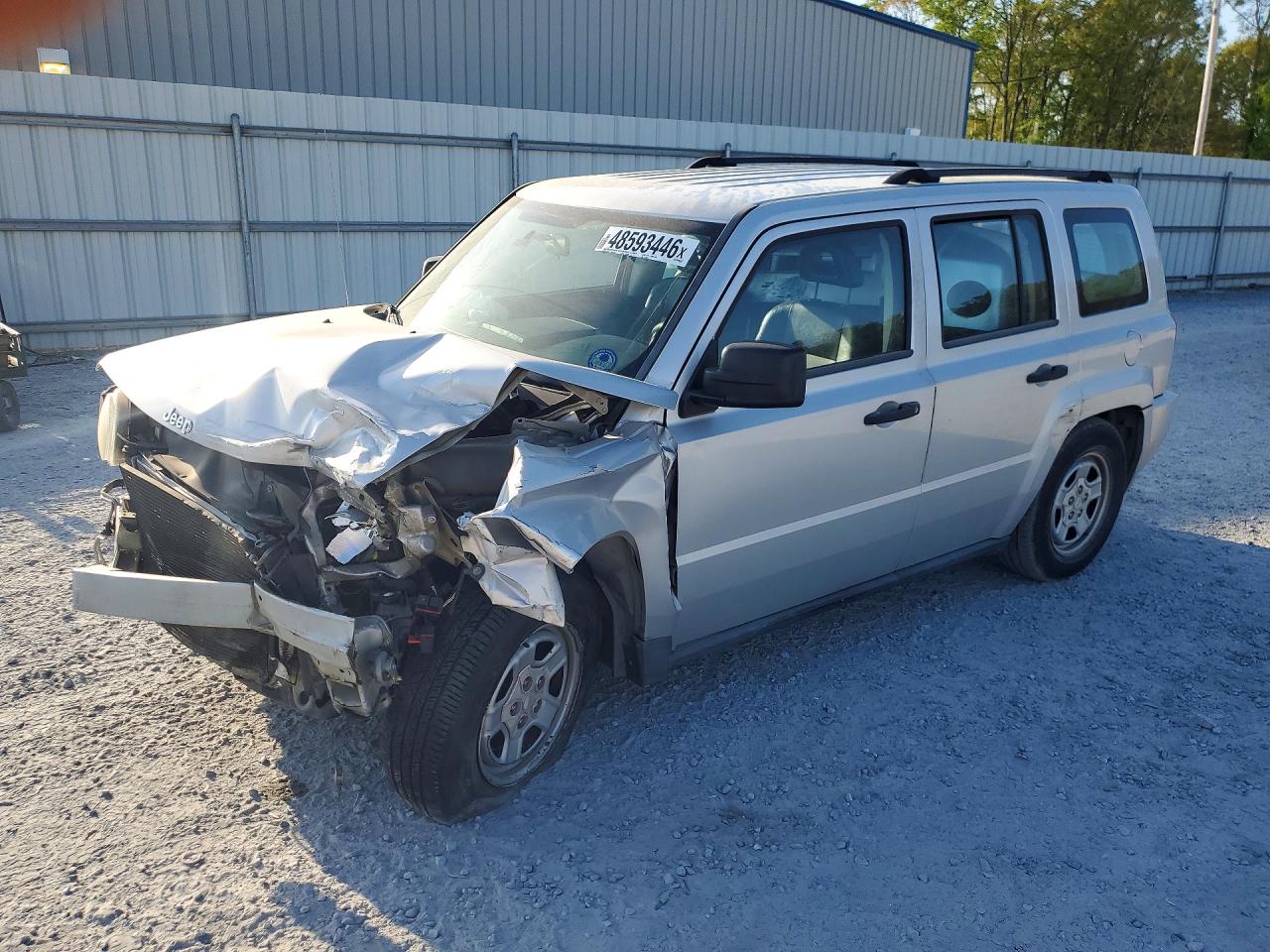 2007 Jeep Patriot Sport Белый vin: 1J8FT28W27D342826