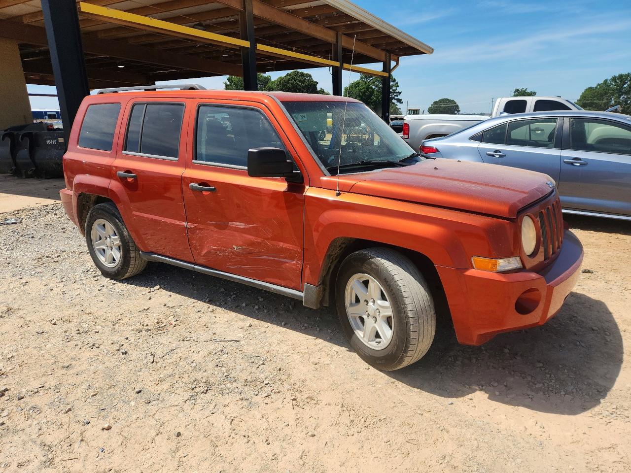 2008 Jeep Patriot Sport Orange vin: 1J8FT28W38D570531