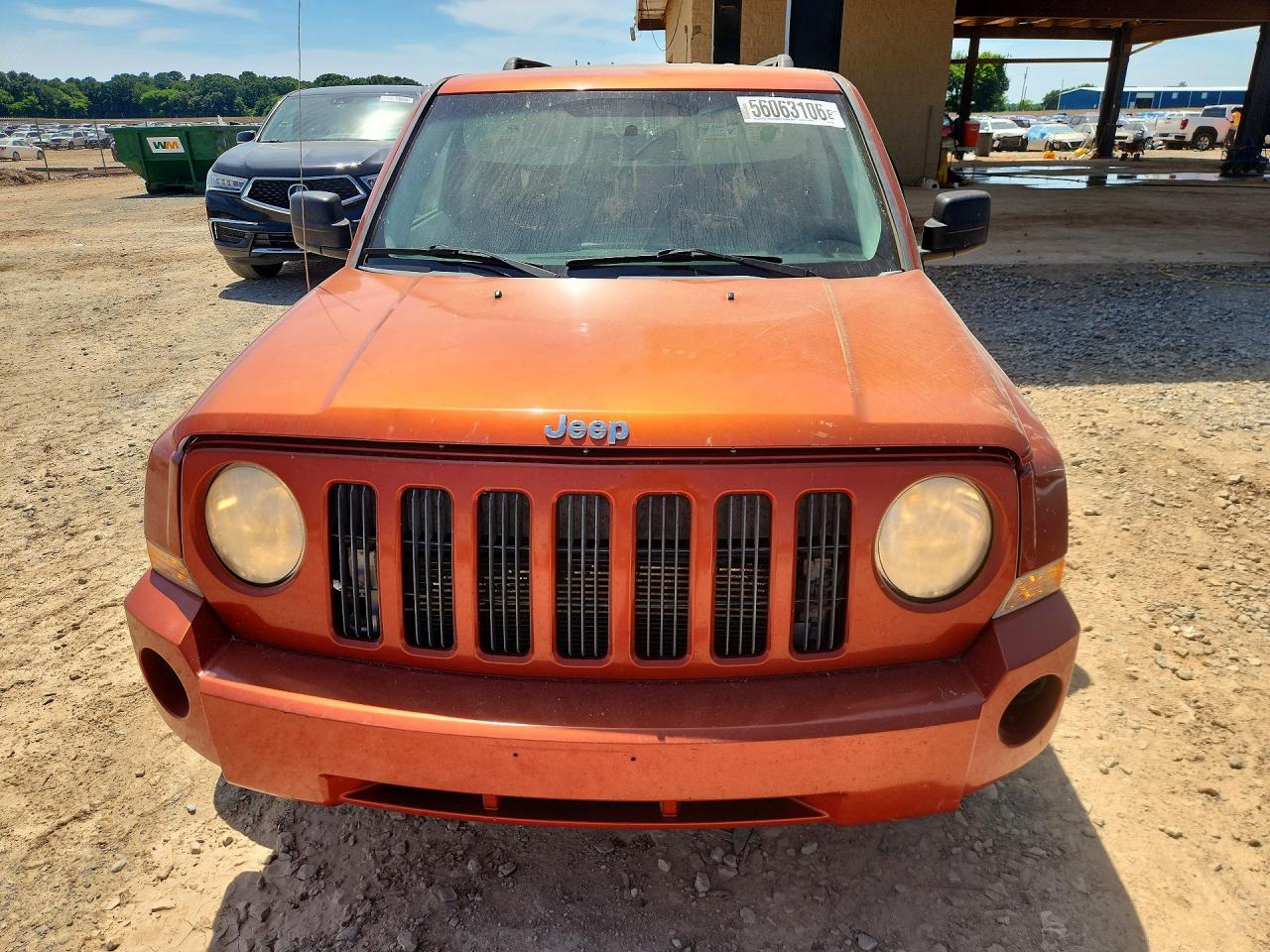2008 Jeep Patriot Sport Orange vin: 1J8FT28W38D570531