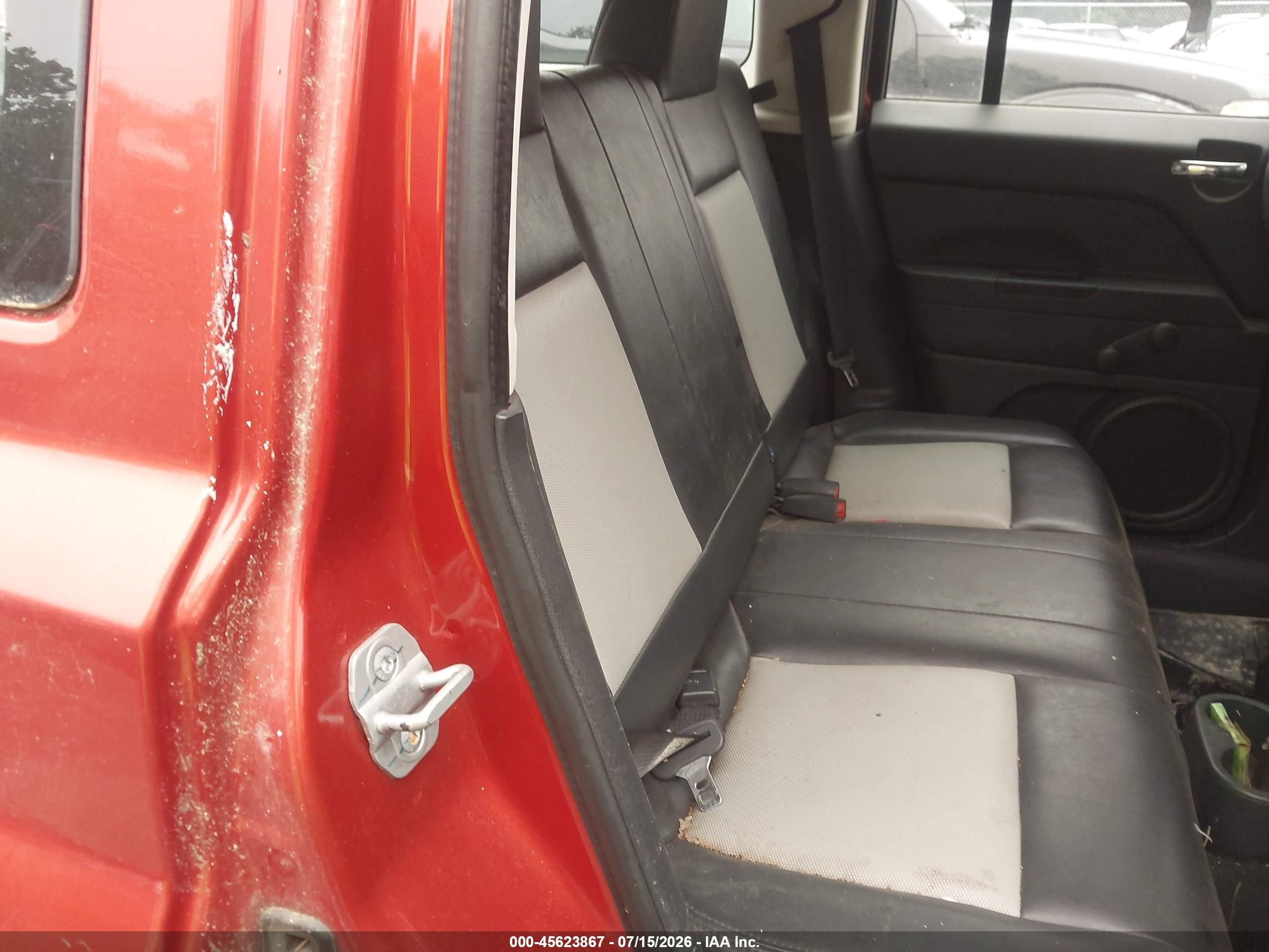 2008 Jeep Patriot Sport Orange vin: 1J8FT28W38D613622