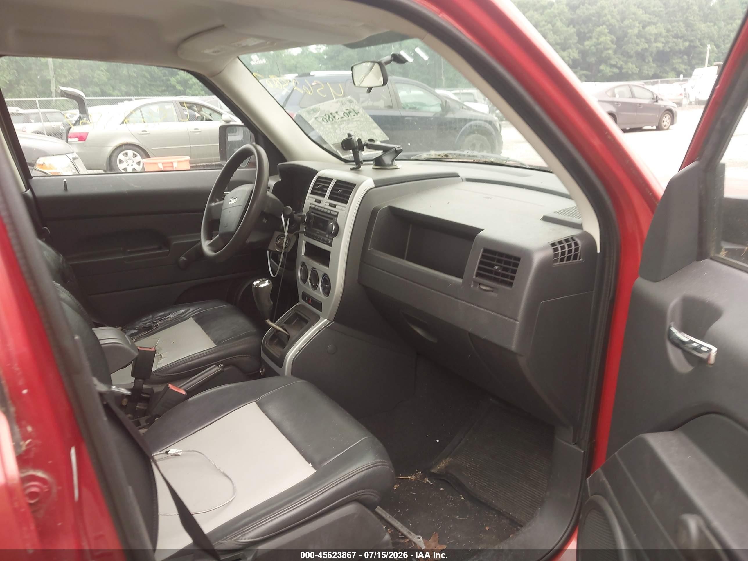2008 Jeep Patriot Sport Orange vin: 1J8FT28W38D613622