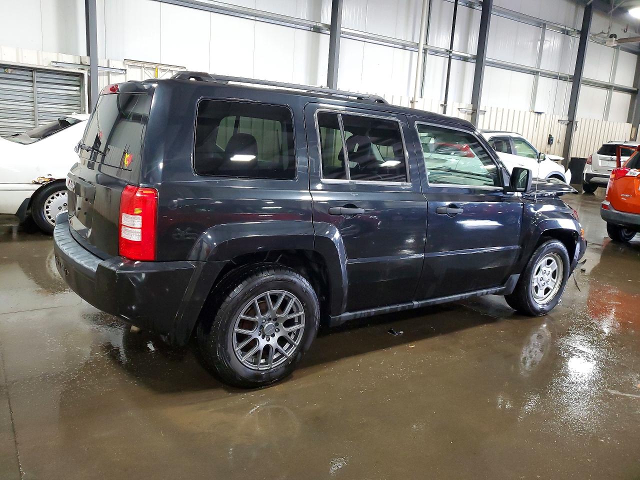 2008 Jeep Patriot Sport Black vin: 1J8FT28W38D777131