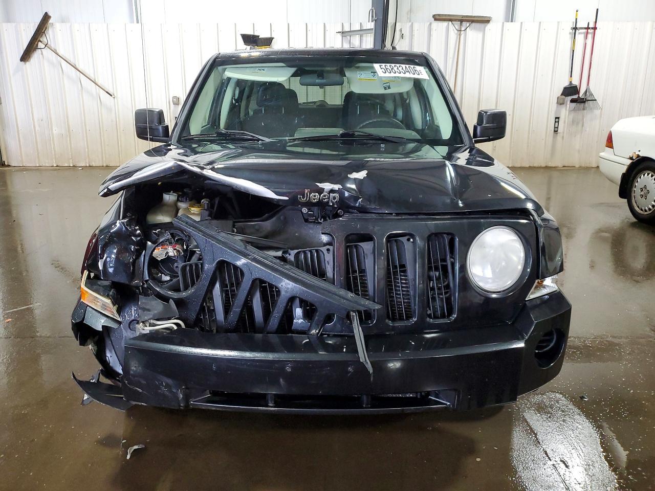 2008 Jeep Patriot Sport Black vin: 1J8FT28W38D777131