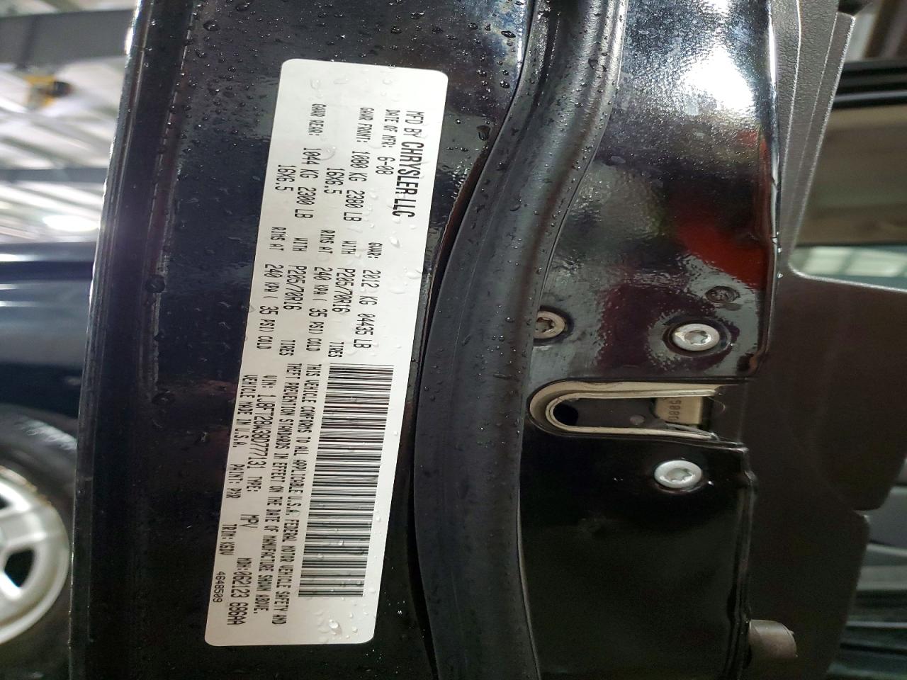 2008 Jeep Patriot Sport Black vin: 1J8FT28W38D777131