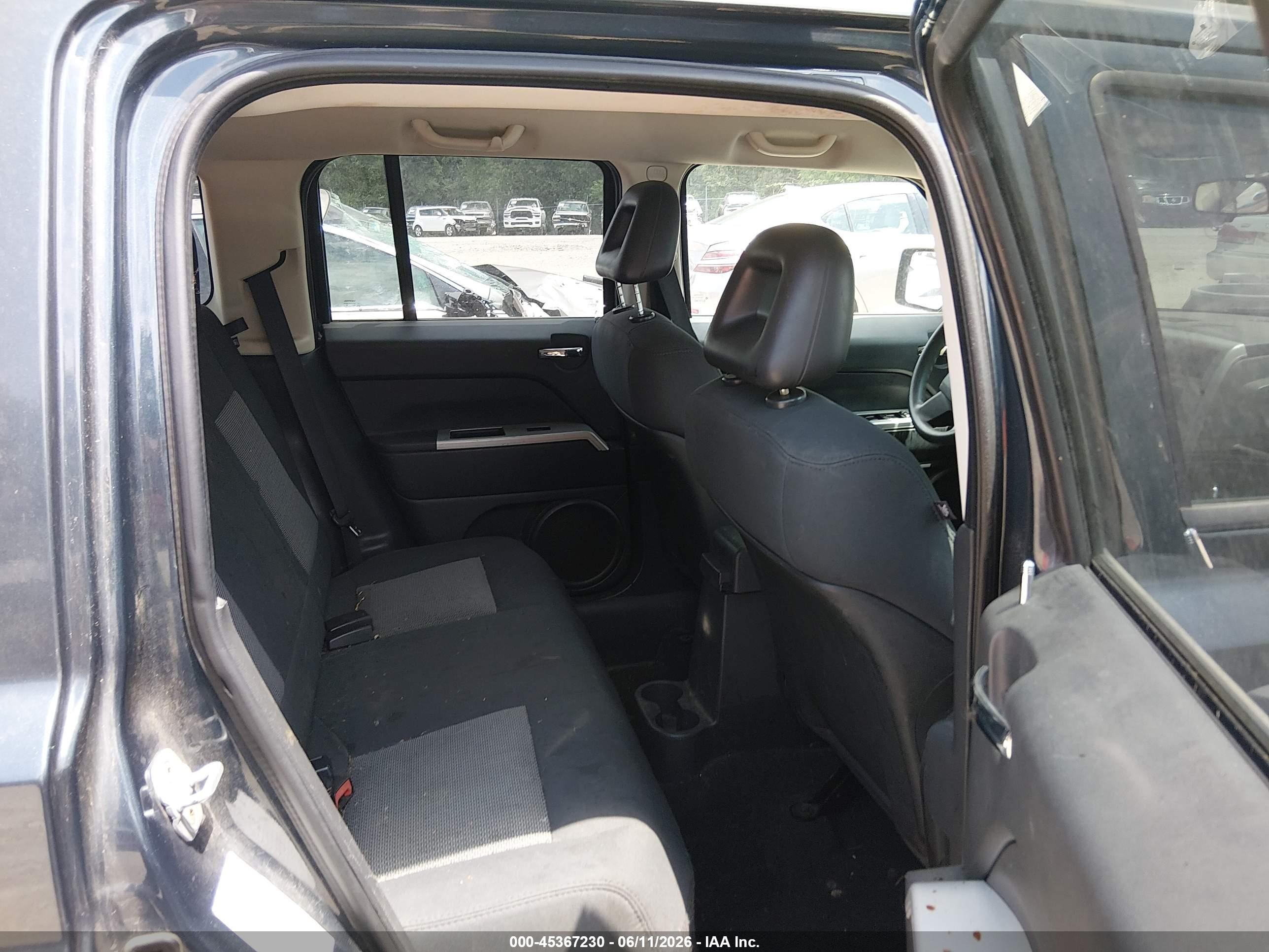 2008 Jeep Patriot Sport Blue vin: 1J8FT28W58D654222