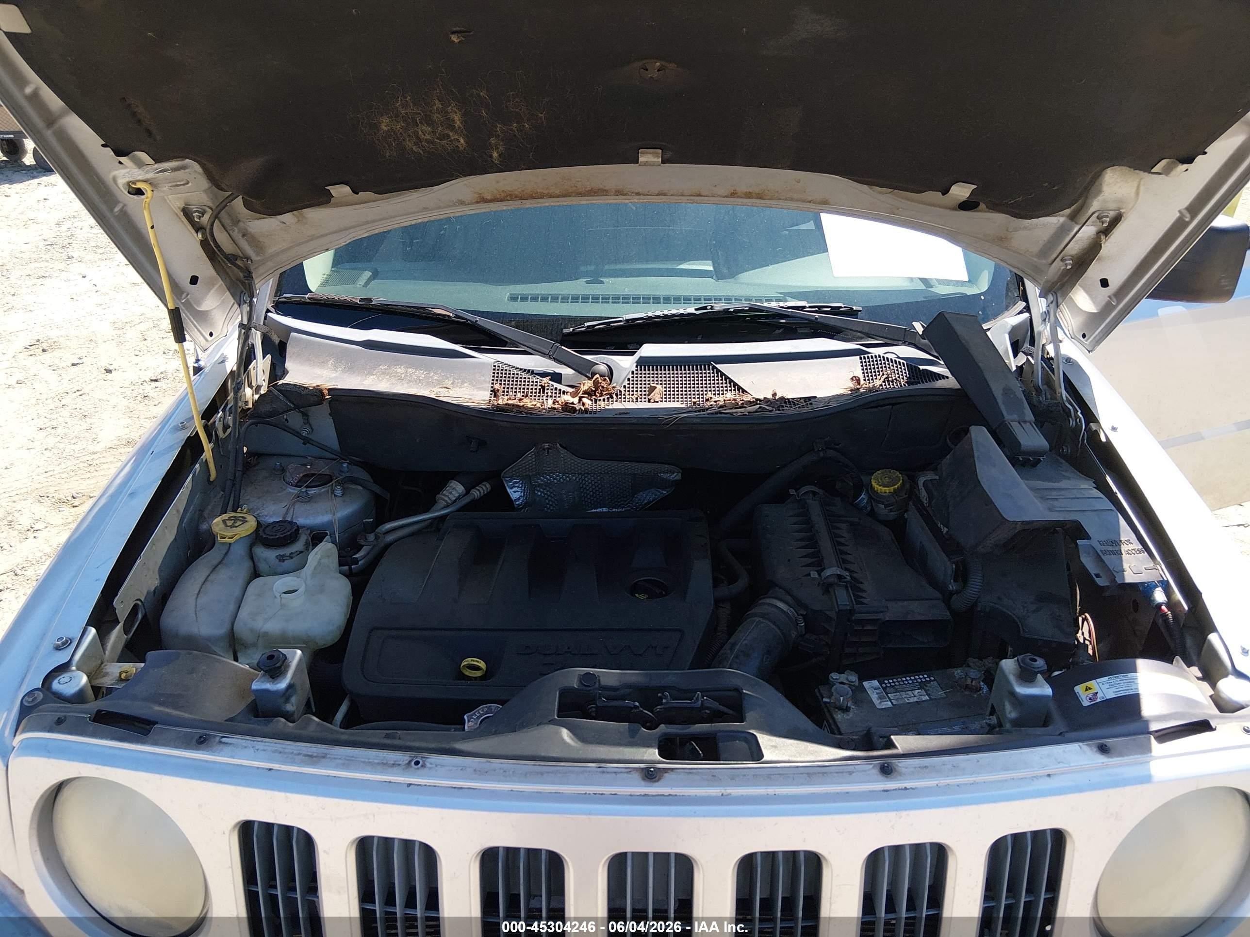 2007 Jeep Patriot Sport Silver vin: 1J8FT28W77D398227