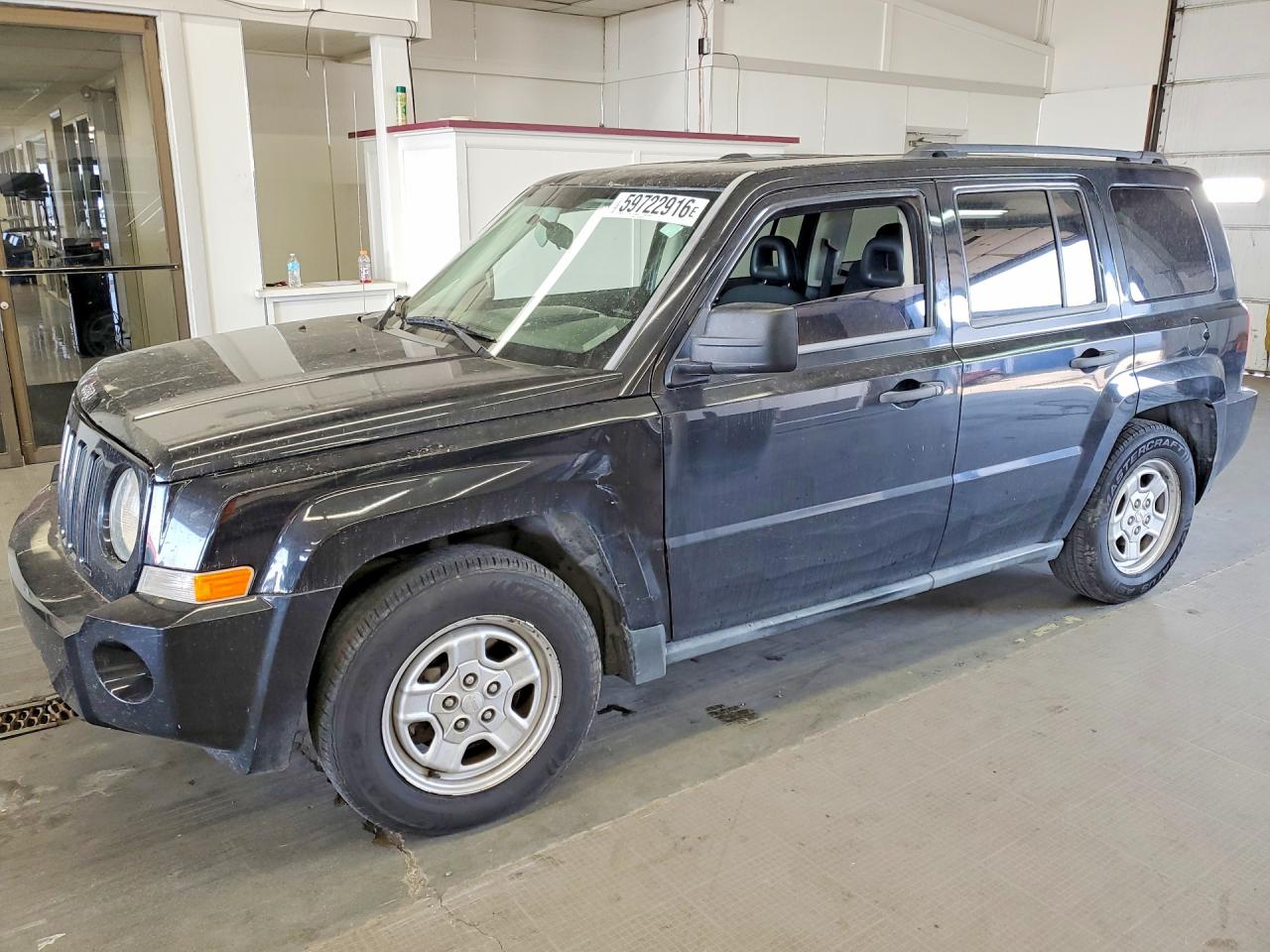 2008 Jeep Patriot Sport Black vin: 1J8FT28W88D772247
