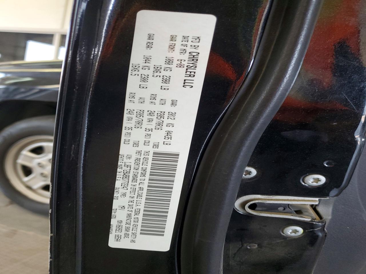 2008 Jeep Patriot Sport Black vin: 1J8FT28W88D772247