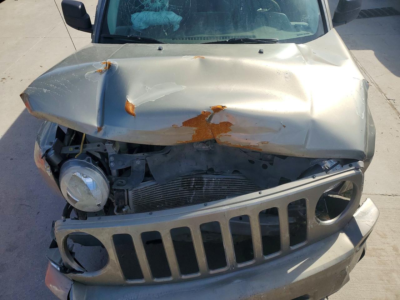 2008 Jeep Patriot Sport Tan vin: 1J8FT28W98D711991