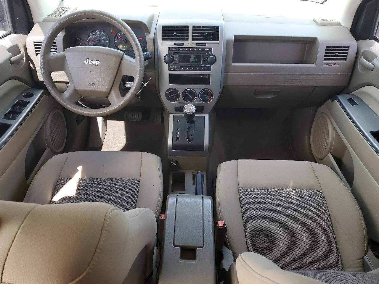 2007 Jeep Compass Black vin: 1J8FT47067D322670