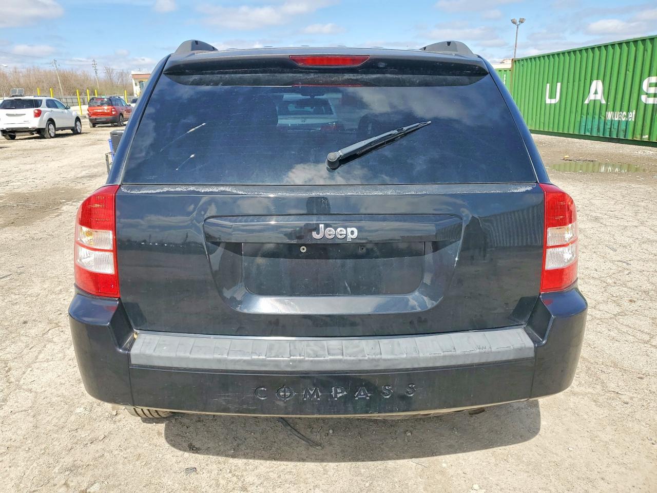 2007 Jeep Compass Black vin: 1J8FT47067D322670