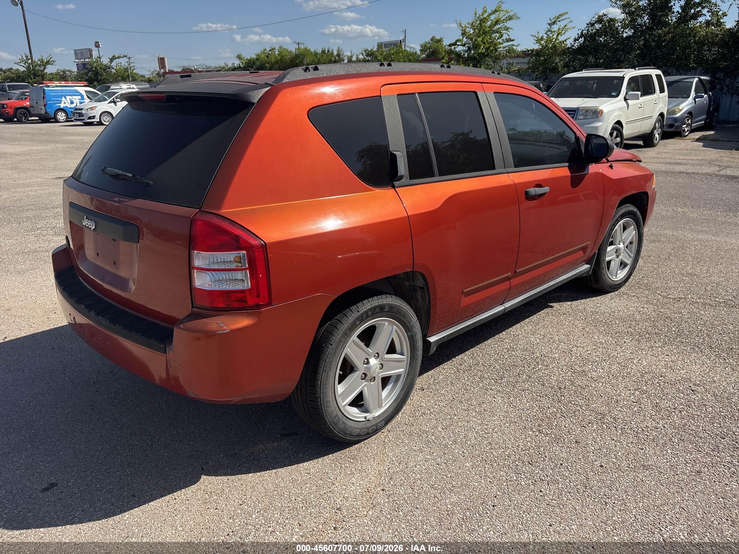 2009 Jeep Compass Sport vin: 1J8FT47B49D103128