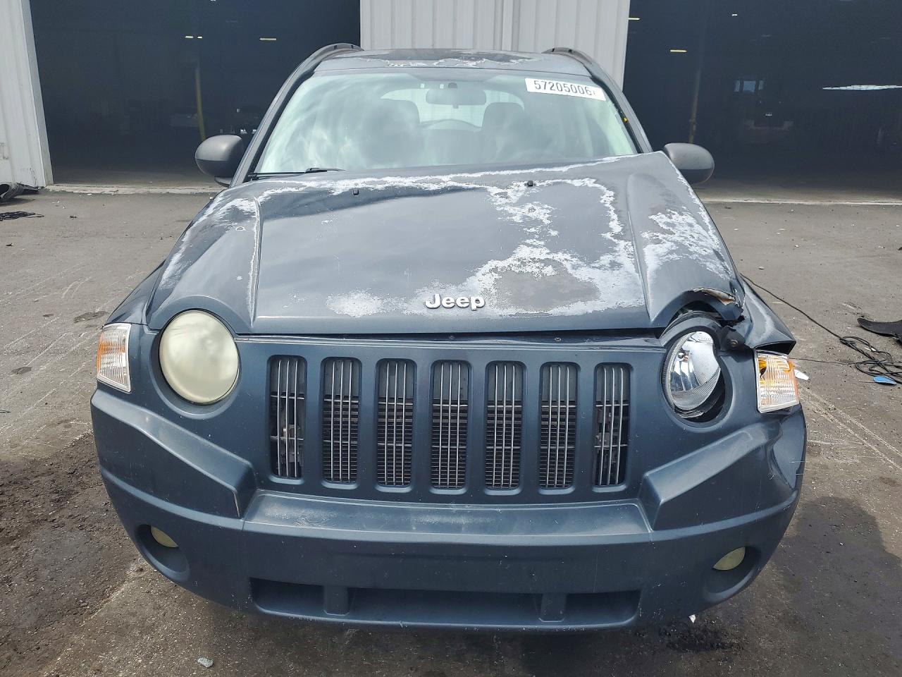 2007 Jeep Compass Blue vin: 1J8FT47W07D216204