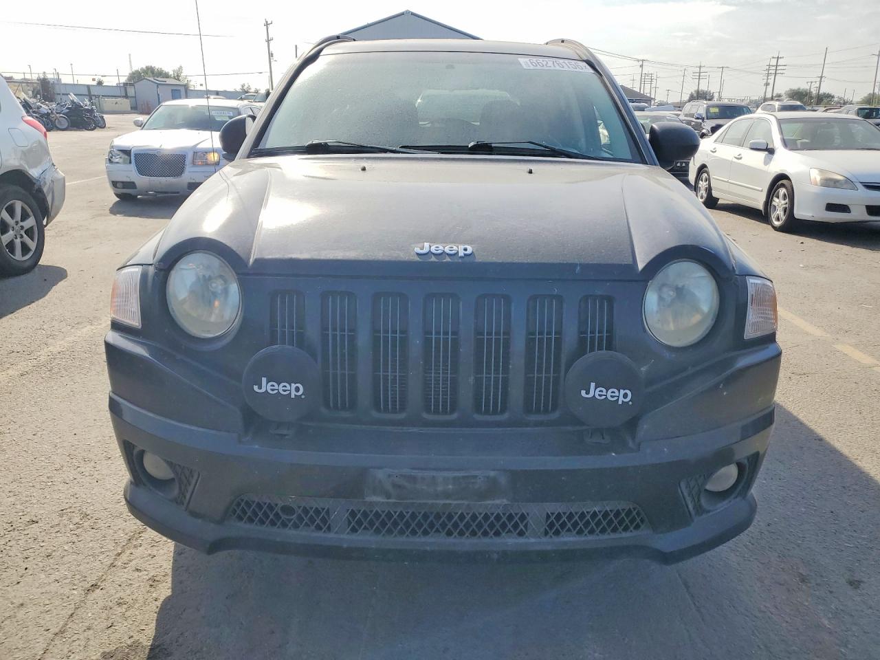 2008 Jeep Compass Sport Black vin: 1J8FT47W48D775594