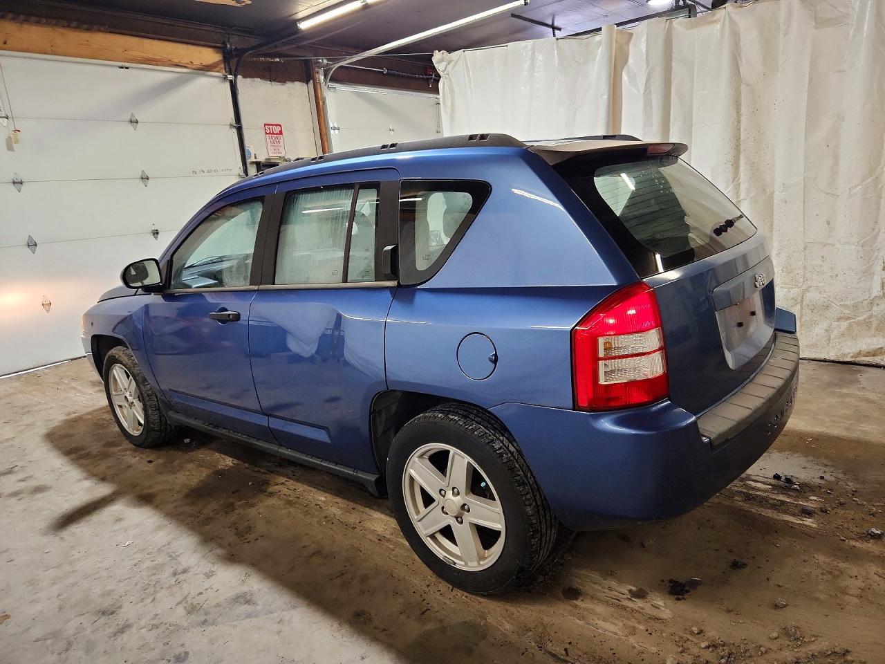 2007 Jeep Compass Синий vin: 1J8FT47W97D200275